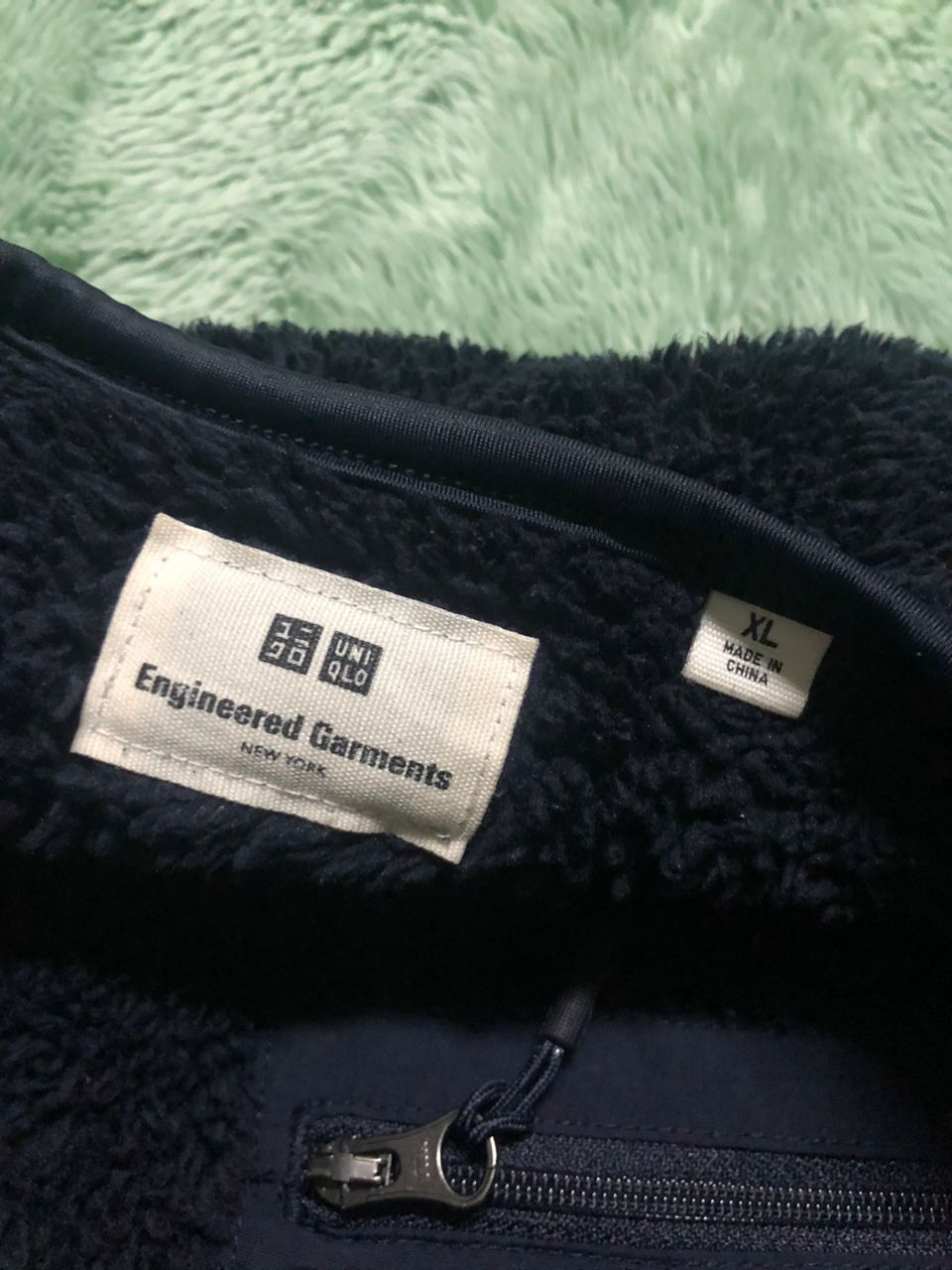 Engineered Garments × Japanese Brand × Uniqlo ENGINEERED GARMENTS UNIQLO FLEECE JACKET Size US XL / EU 56 / 4 - 10 Thumbnail