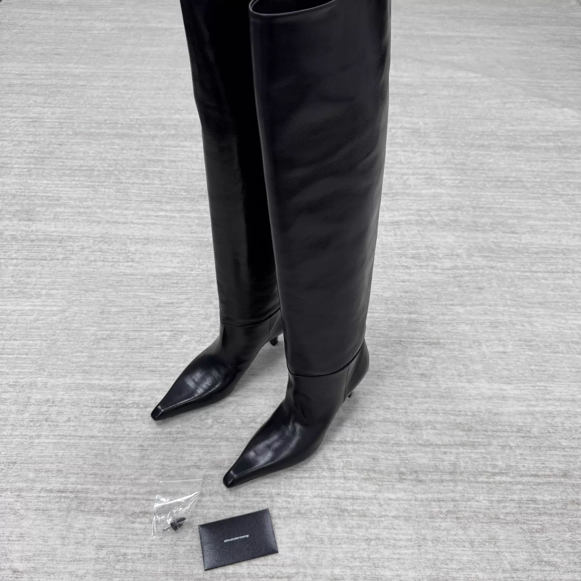 Alexander Wang Alexander Wang Pointed Toe Knee-High Boots 37 New Size US 6.5 / IT 36.5 - 7 Thumbnail