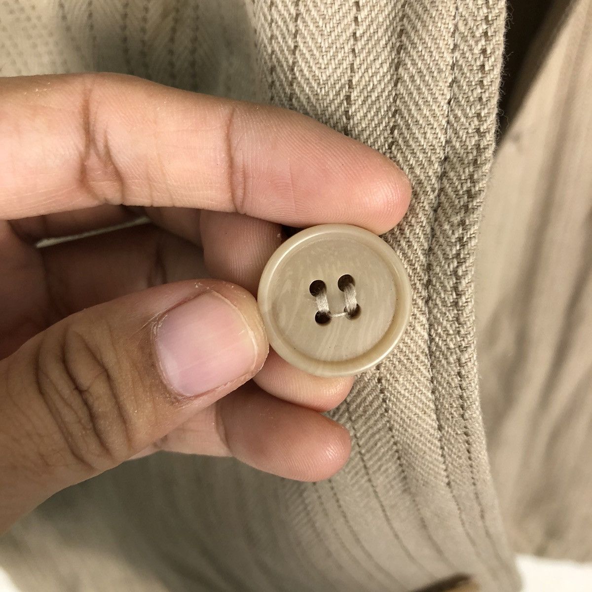 🔥Issey Miyake Design Style Hickory Chore Jacket Vviirrggnn