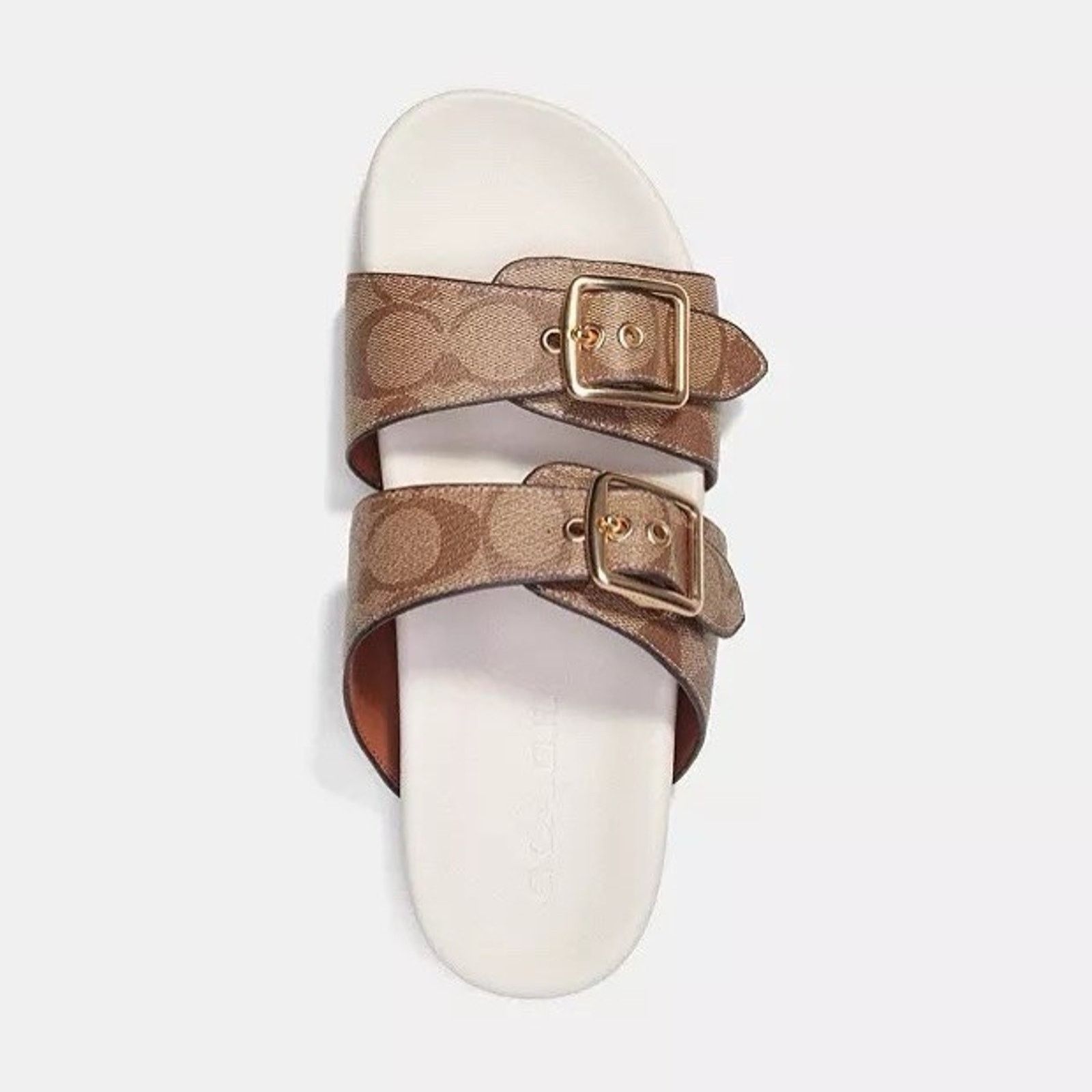 Coach NEW COACH Allanah Slide Sandal Women's CK412 Chalk us 8.5 Size US 8.5 / IT 38.5 - 7 Thumbnail