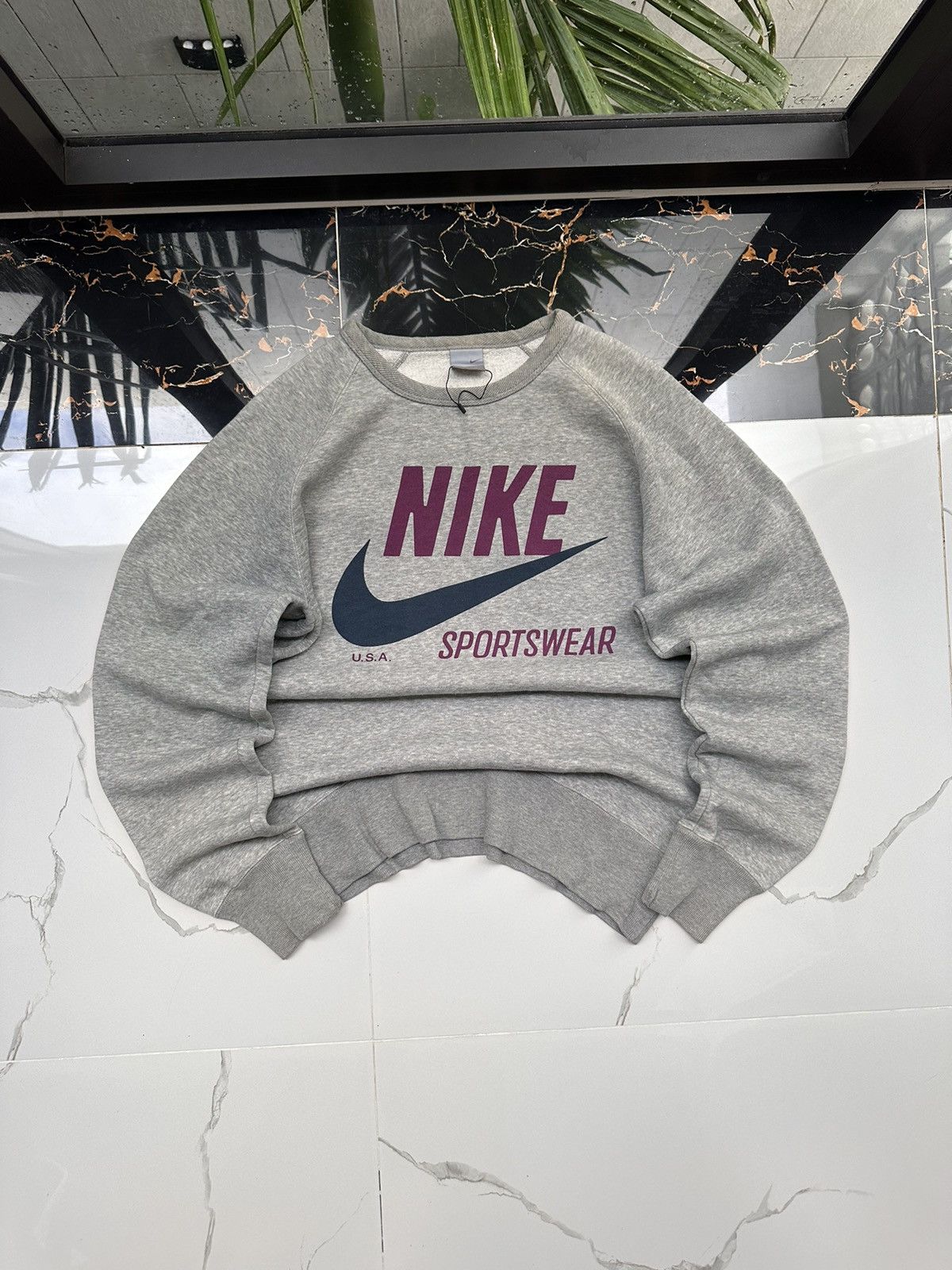 Nike × Vintage NIKE VINTAGE BIG LOGO STREETWEAR SPORTWEAR SWEATSHIRT Size US L / EU 52-54 / 3 - 2 Thumbnail