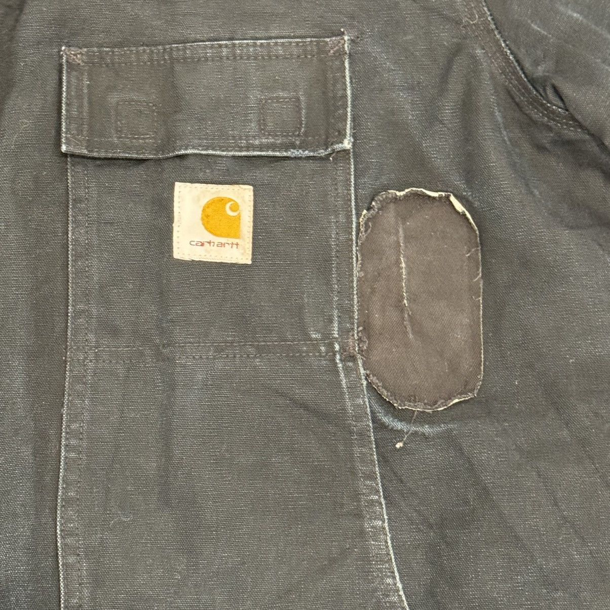 Carhartt × Vintage Carhartt C003 BLK Arctic Quilt-Line Canvas Jacket Union Made Size US XL / EU 56 / 4 - 12 Thumbnail