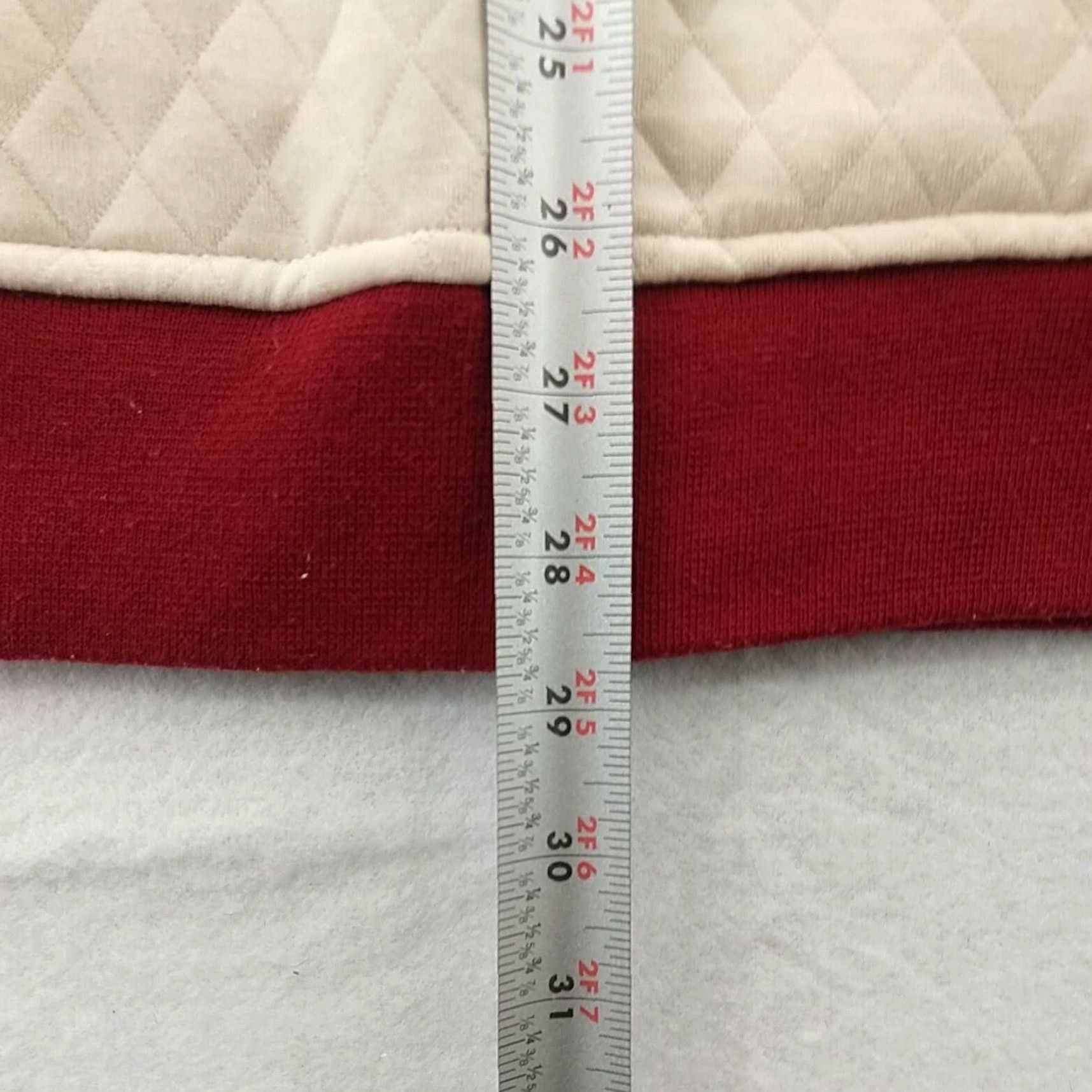Vintage Simply Southern Quilted 1/4 Snap Jacket Pullover Women's Large Shirt Adult Large Beige Quilted 1/4 Snap Jacket Fall Winter Womens Size L / US 10 / IT 46 - 5 Thumbnail