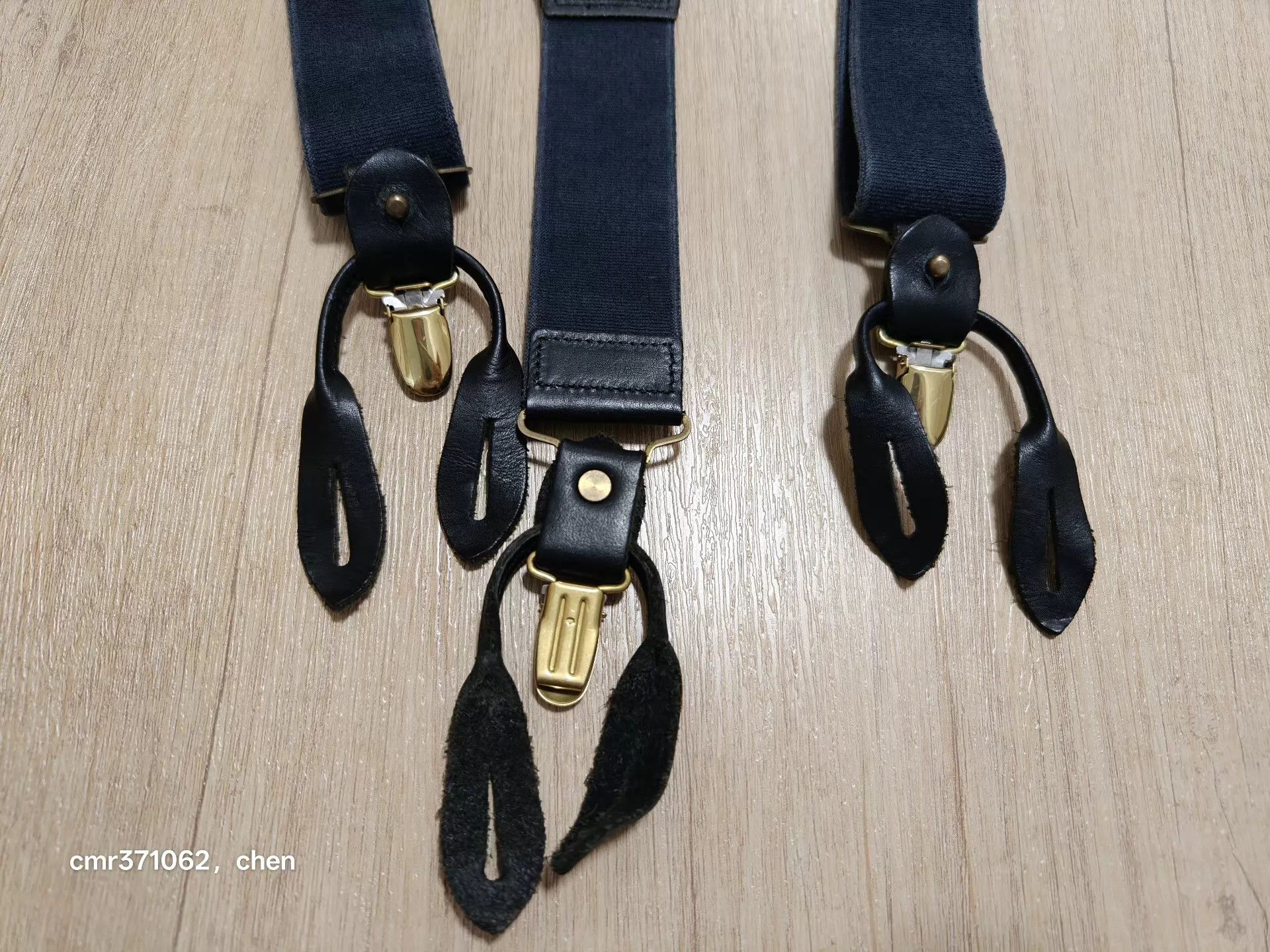 Visvim VISVIM 18AW ADSG SUSPENDERS NAVY 95New Peerless Veggie Dye Size ONE SIZE - 3 Thumbnail