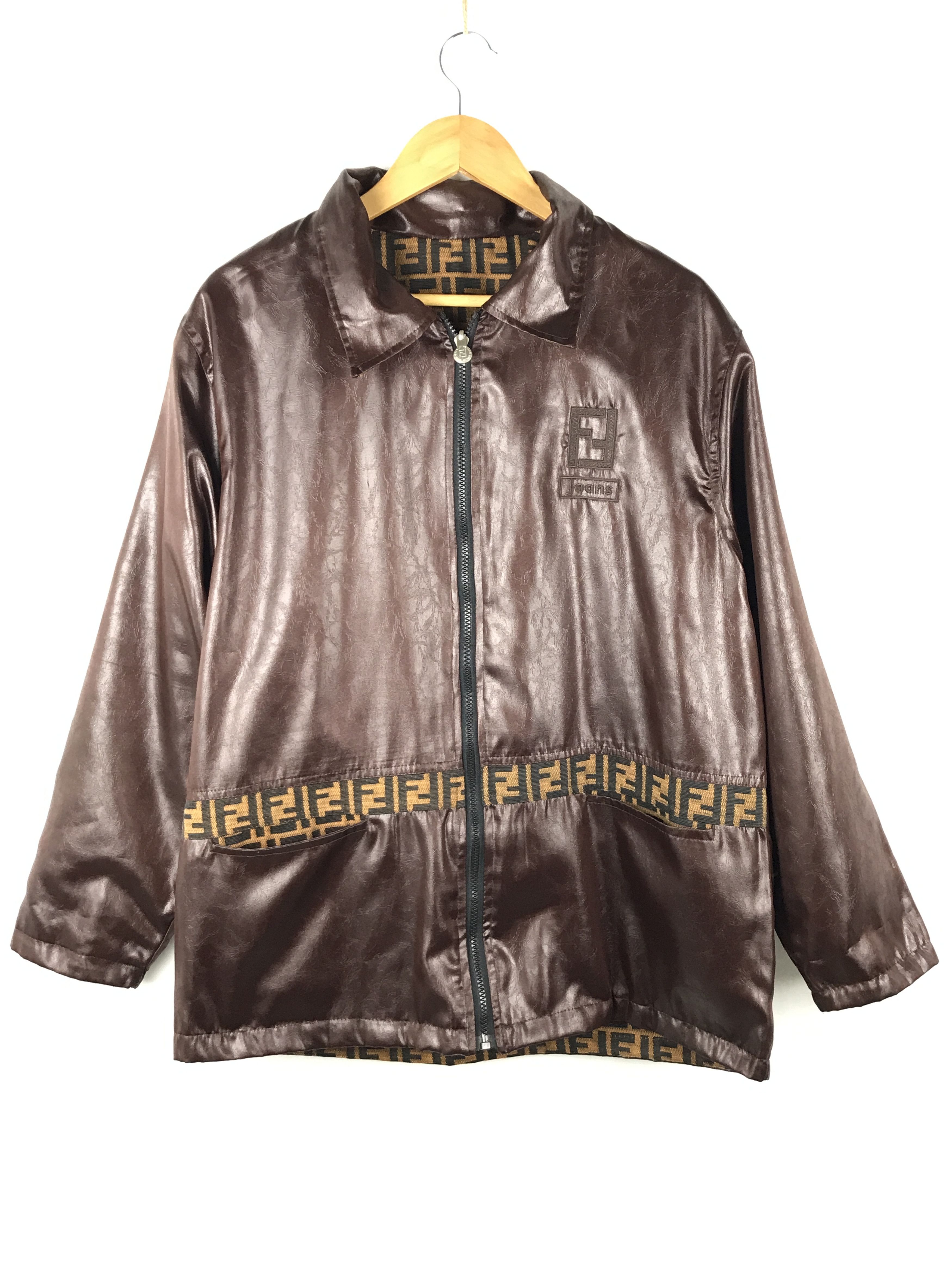 Fendi Fendi Reversible Jacket Full Monogram Size US M / EU 48-50 / 2 - 3 Thumbnail