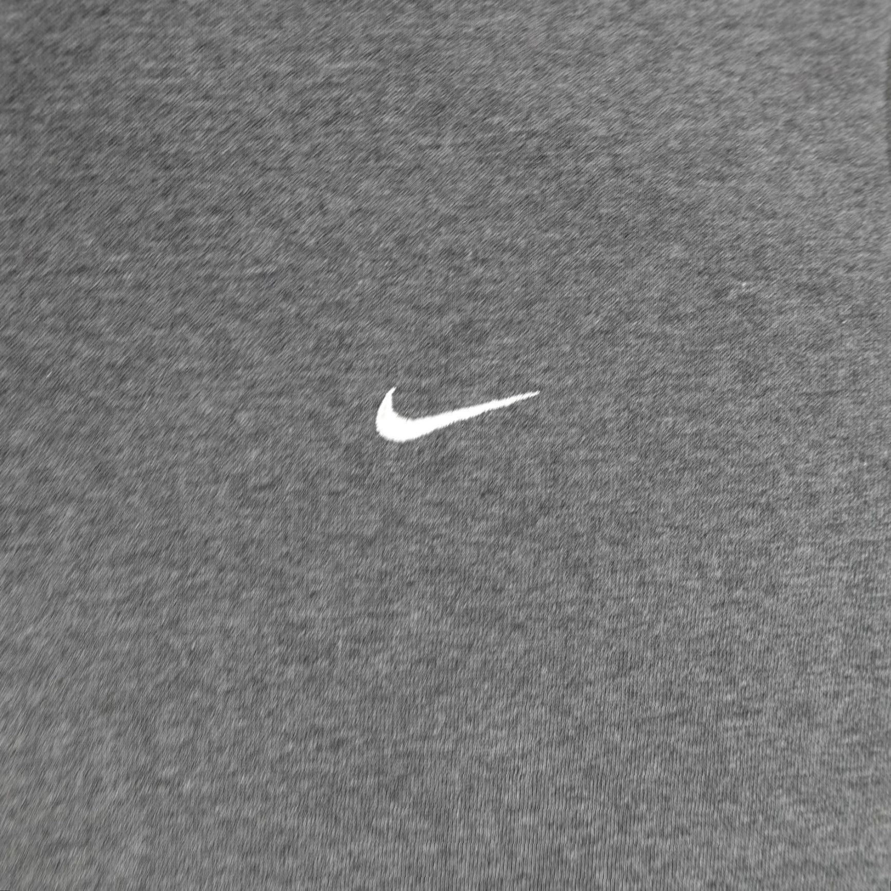 Nike VINTAGE Nike Hoodie Men XL Gray Fleece Pullover Sweatshirt Swoosh Logo Sports Outdoor Size US XL / EU 56 / 4 - 3 Thumbnail