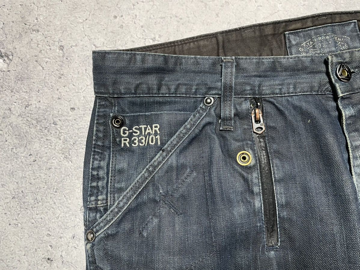 G-Star × Japanese Brand Vintage Cargo Jeans Denim G-Star Raw Y2K Size US 36 / EU 52 - 9 Thumbnail