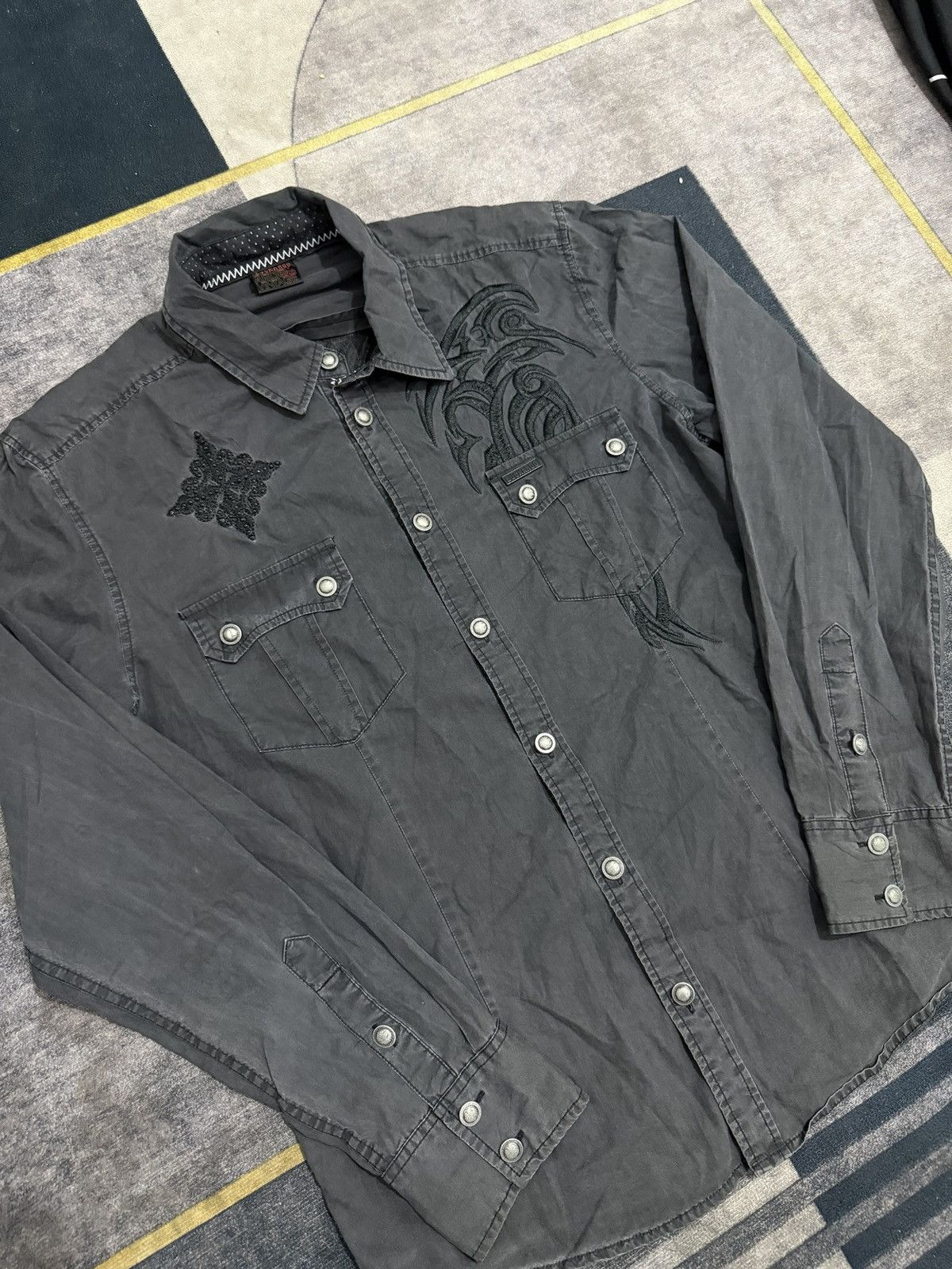 Hysteric Glamour BUCKAROO CROSS IFSIX LGB STYLE SHIRT Size US L / EU 52-54 / 3 - 4 Thumbnail