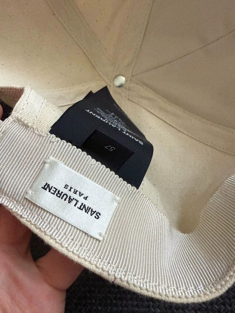 Saint Laurent Paris Saint Laurent Paris Baseball Cap Size ONE SIZE - 3 Thumbnail