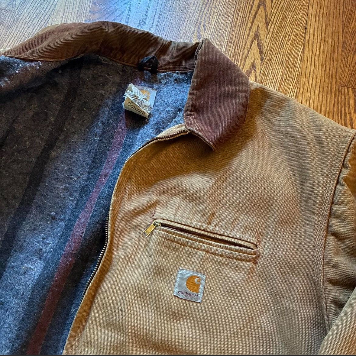 Carhartt Vintage Carhartt Detroit jacket with Ruger embroidery Size US XL / EU 56 / 4 - 5 Thumbnail