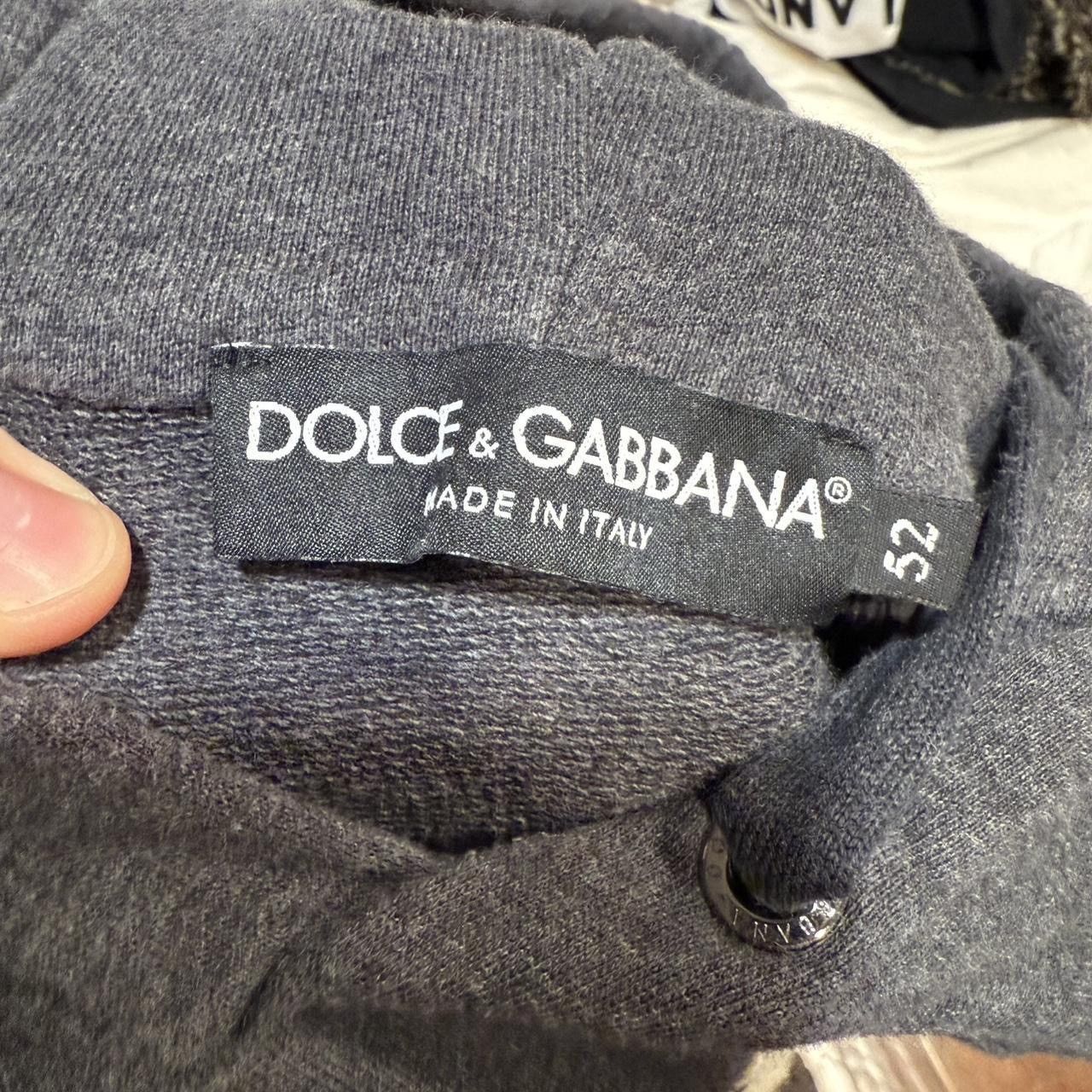 Dolce & Gabbana Dolce & Gabbana Logo Grey Luxury Hoodie Made in Italy Size US L / EU 52-54 / 3 - 6 Thumbnail