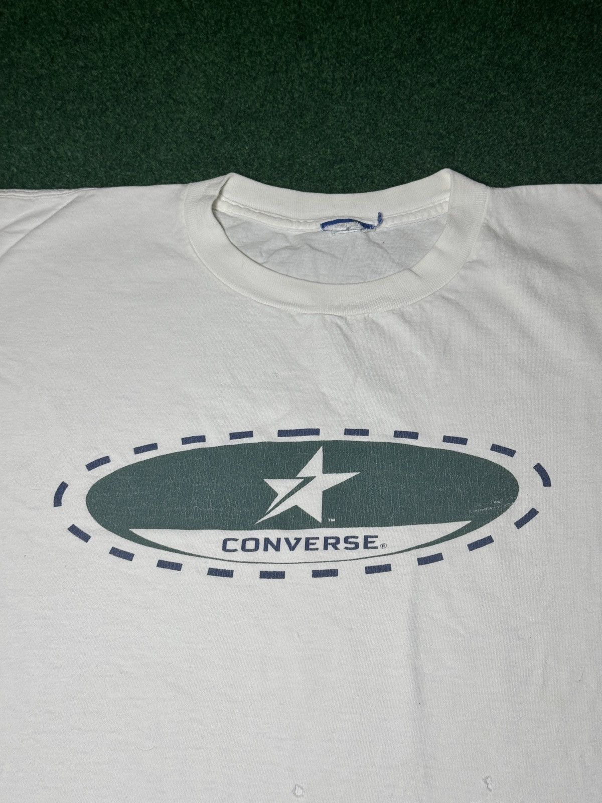 Converse Vintage Converse One Star Graphic Sneaker Promo XL T Shirt Size US XL / EU 56 / 4 - 2 Thumbnail