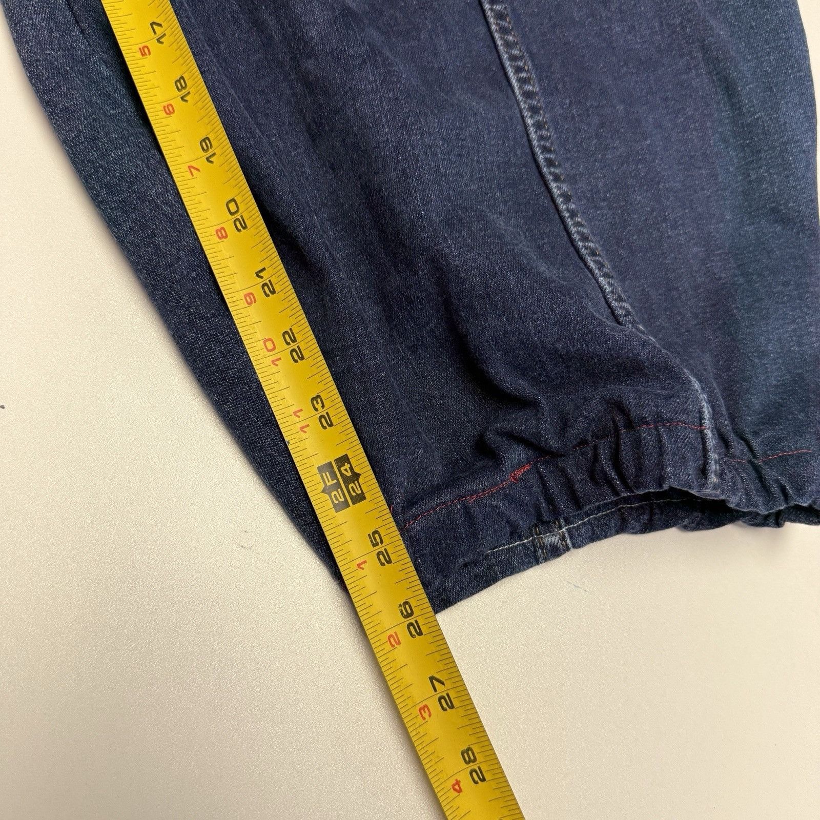 Vintage Vintage Handmade Patchwork Jeans Denim Pants Super Baggy Size US 38 / EU 54 - 12 Thumbnail