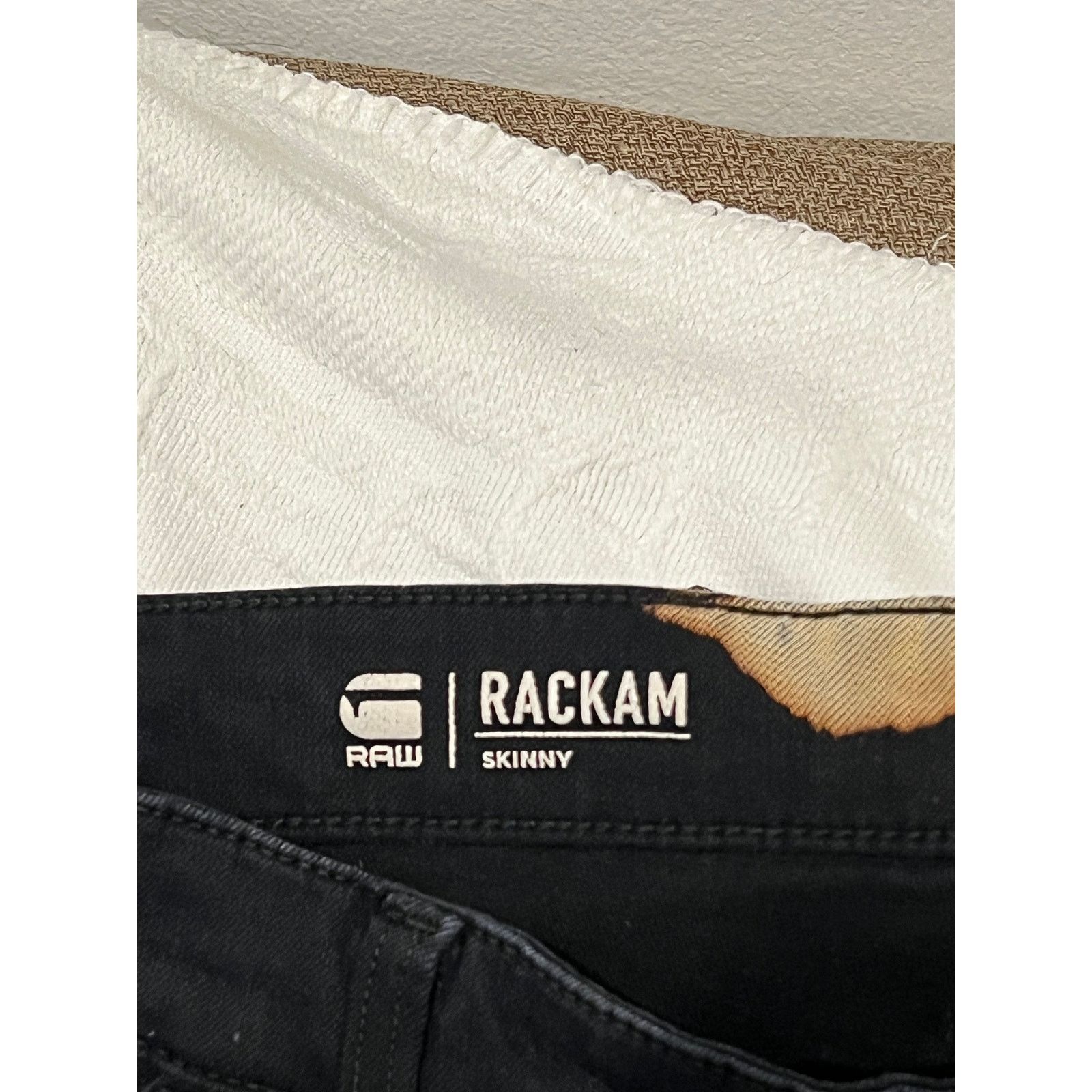 G-Star G-Star Raw Men's Rackam 3D Skinny Fit Jeans 32x30 Size US 32 / EU 48 - 3 Thumbnail
