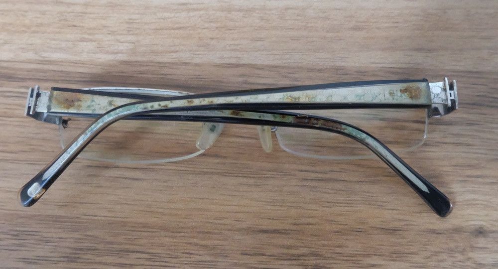 Gucci Gucci Half Rim Glasses Made in Italy Size ONE SIZE - 8 Thumbnail