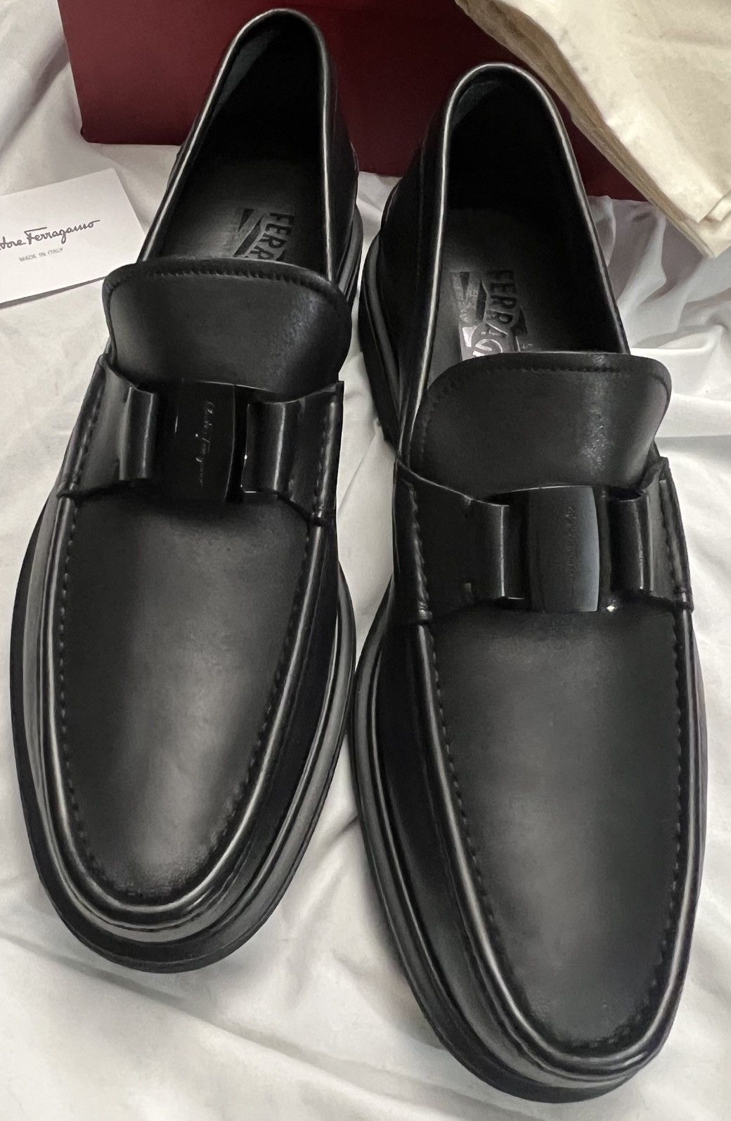 Salvatore Ferragamo NABUCCO NERO CALF | Grailed display picture 2