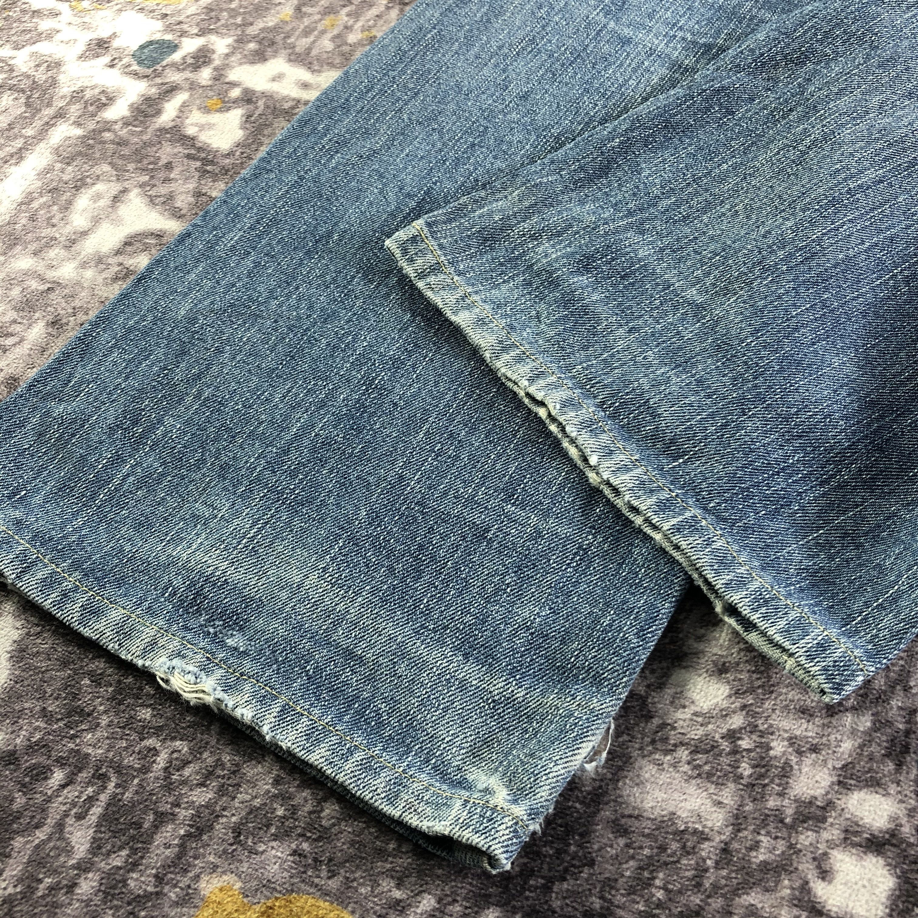 Edwin Vintage Blue Wash Edwin 505 Selvedge Jeans-JM3672 Size US 32 / EU 48 - 4 Thumbnail