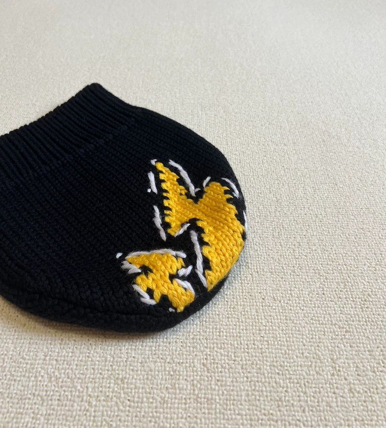 Prada Prada Size L Wool knitted hat size L -DMC-2508 Size ONE SIZE - 4 Thumbnail