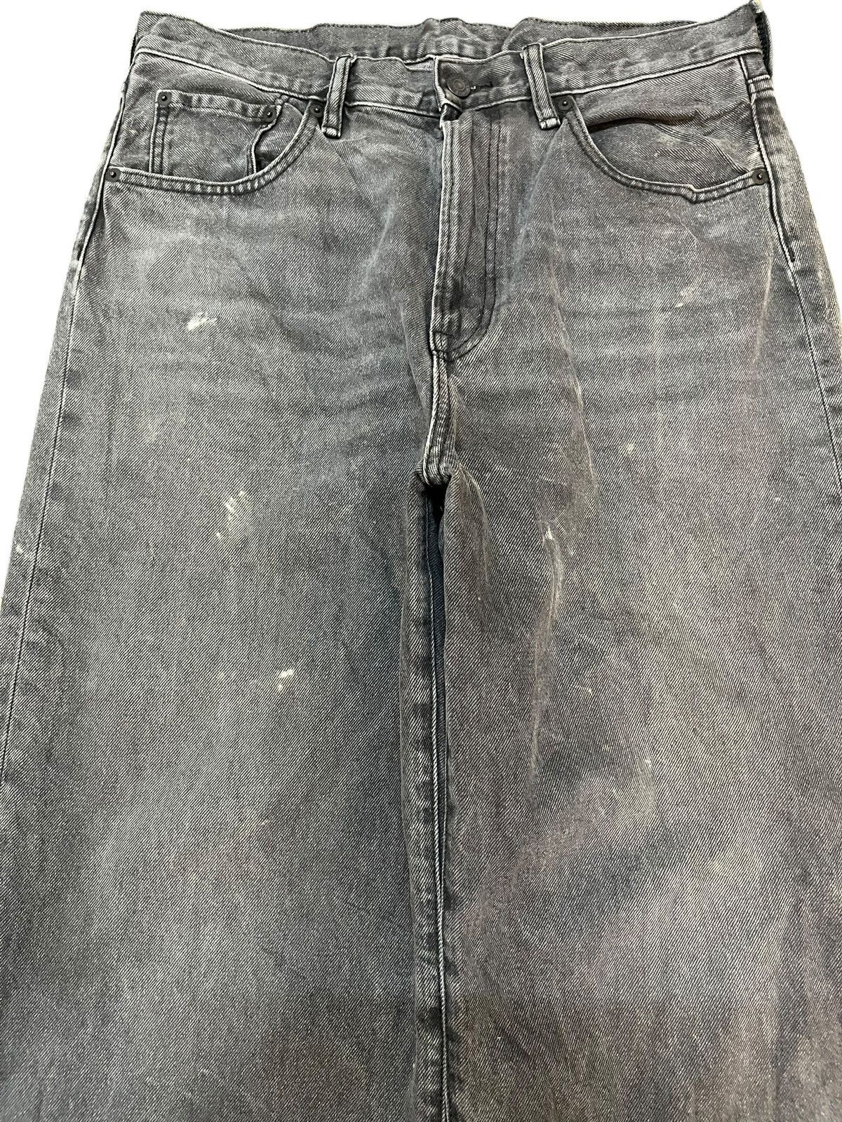 GU × JNCO × Southpole Vintage GU Baggy Wide Leg Denim Size US 33 - 2 Thumbnail