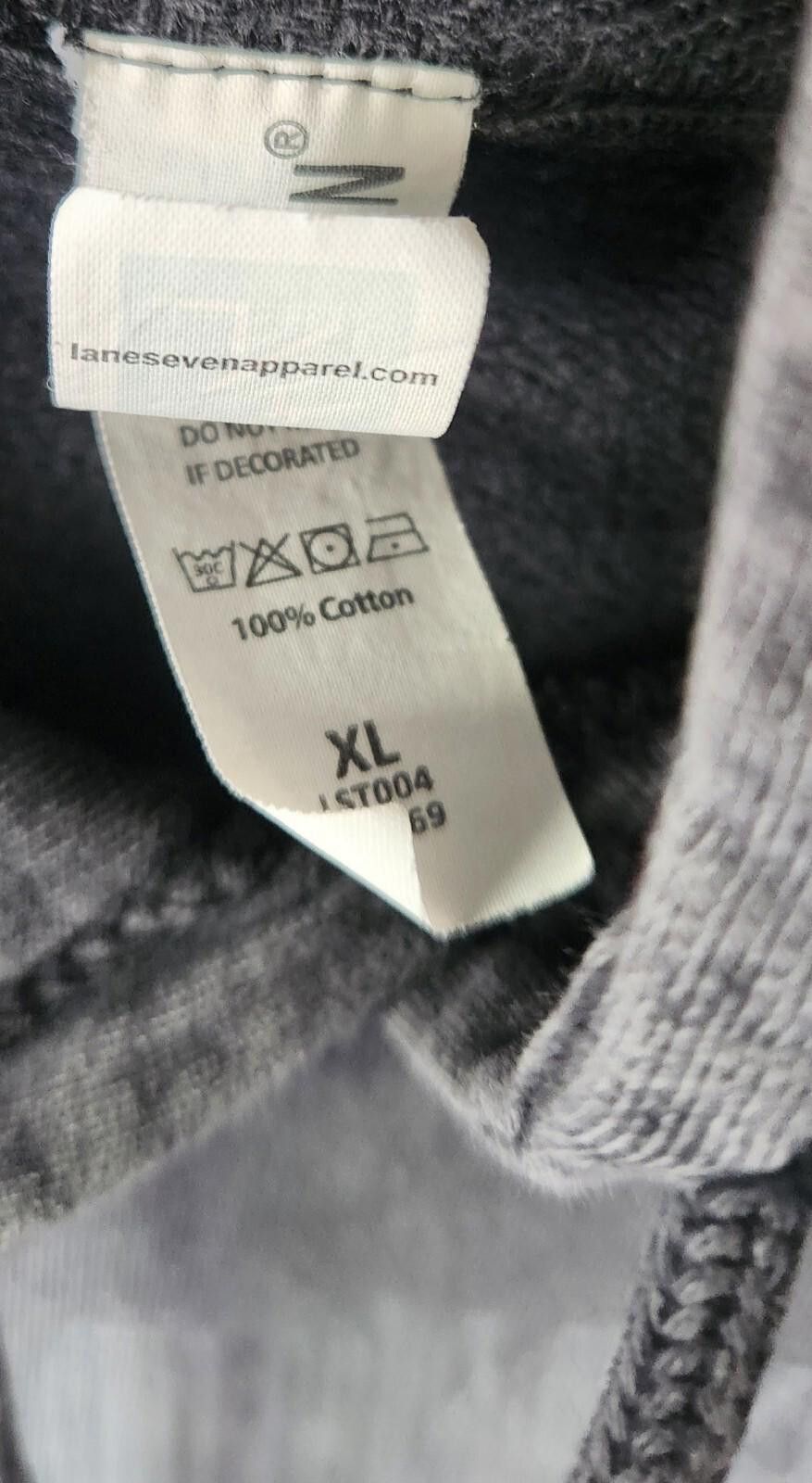 Designer Vintage Lane Seven XL Hoodie - HipHop Rapper Graphic Print Size US XL / EU 56 / 4 - 3 Thumbnail