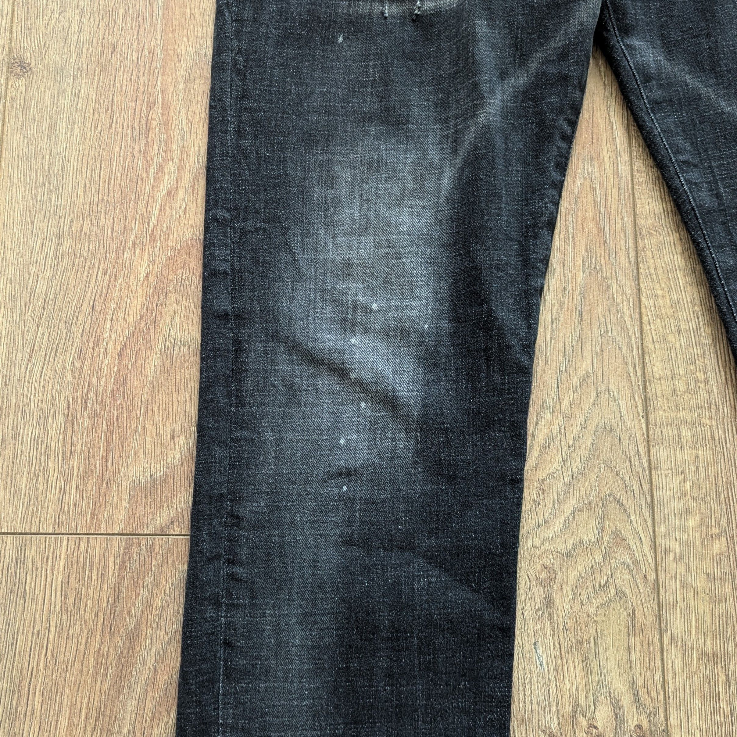 Dsquared2 Dsquared2 Tidy Biker Jean Black Men's Pants Luxury Brand Size US 34 / EU 50 - 9 Thumbnail