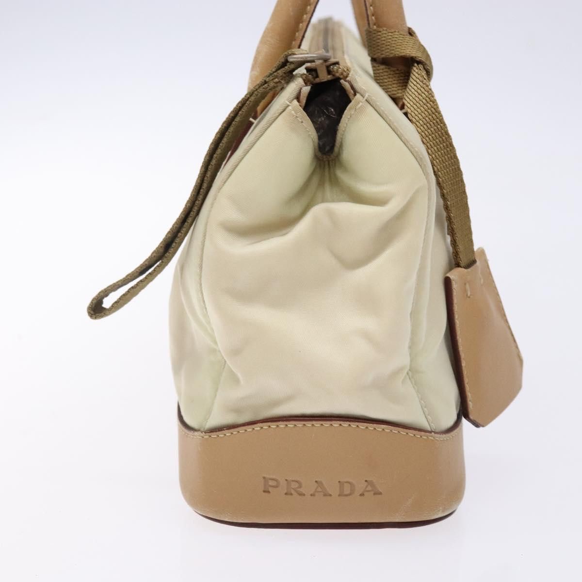 Prada PRADA Shoulder Bag Nylon Leather Beige Size ONE SIZE - 5 Thumbnail