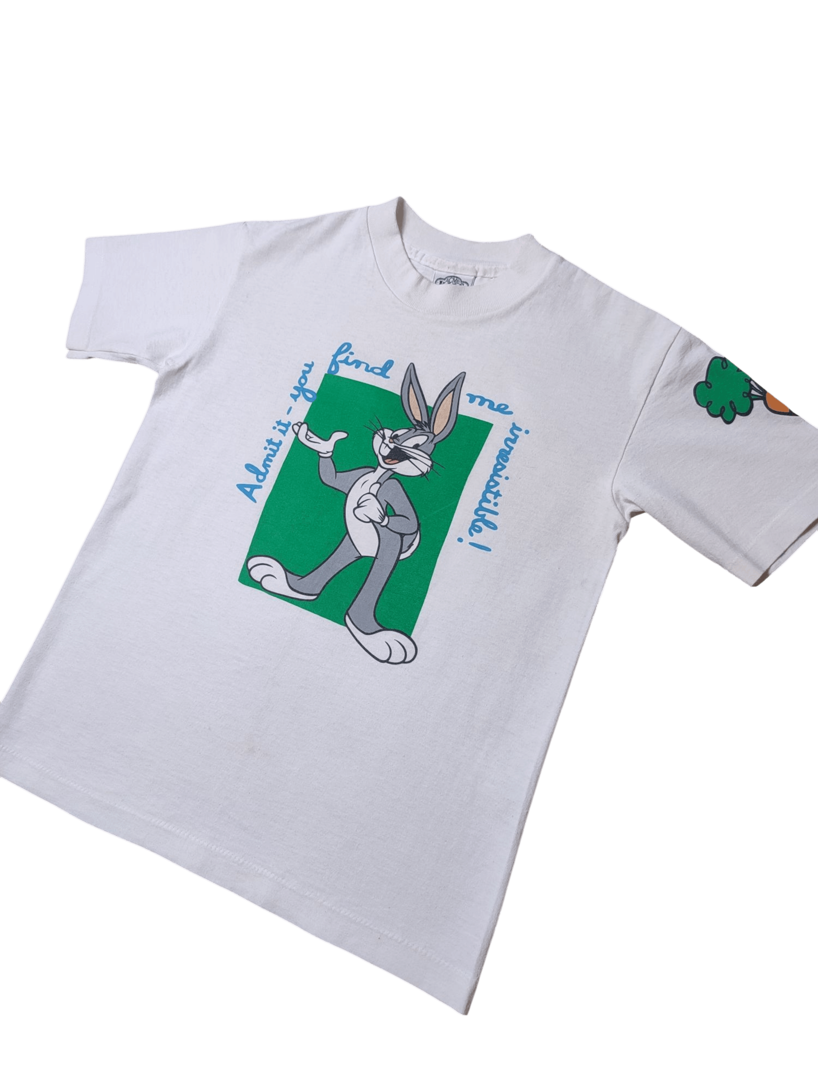 Warner Bros Vintage 90s Bugs Bunny Looney Tunes Graphic T-Shirt USA Size US M / EU 48-50 / 2 - 2 Thumbnail