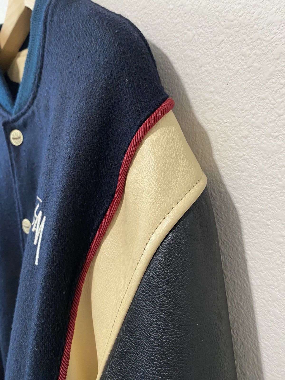 Stussy Vintage 1991 Stussy SS Coupe Varsity Jacket Hip hop Sz XL Size US XL / EU 56 / 4 - 12 Thumbnail