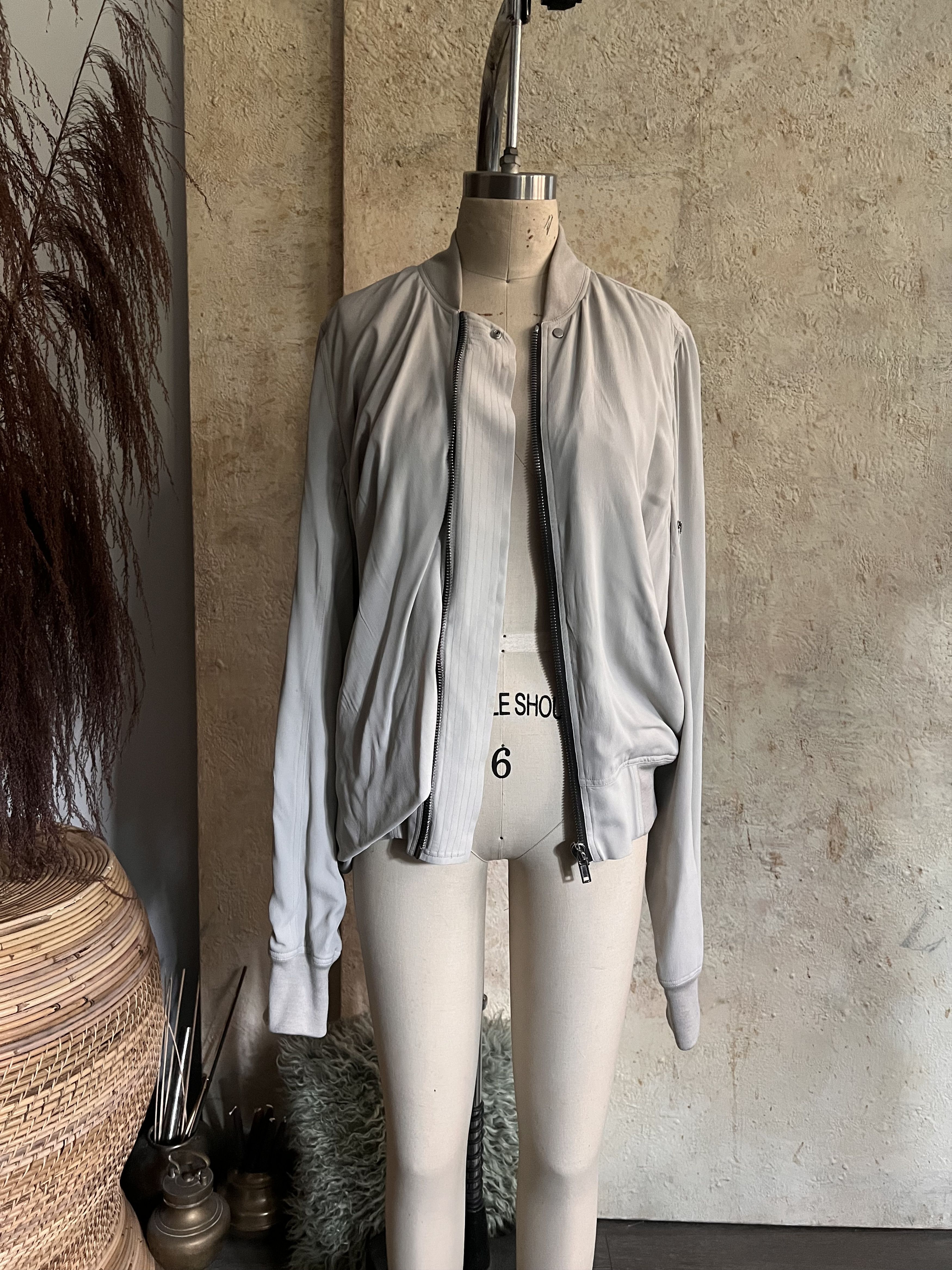 Rick Owens PHLEGETHON draped bomber