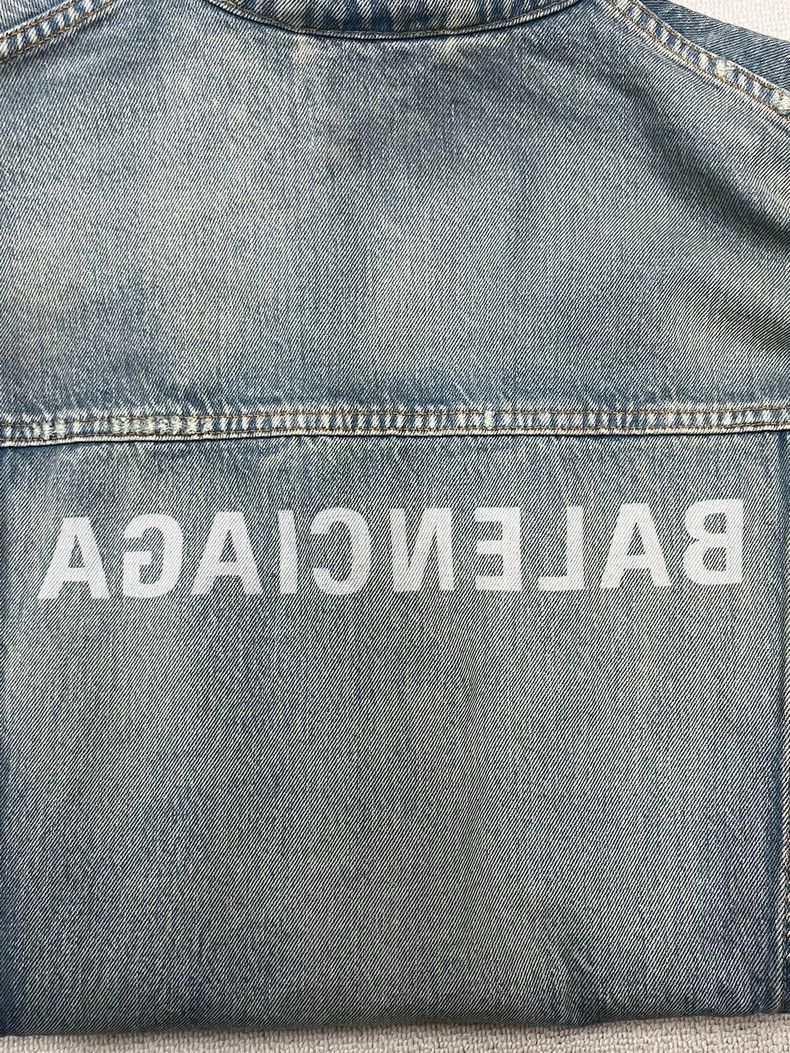 Balenciaga Balenciaga SS22 Back Logo monogram print casual single-brea Size US M / EU 48-50 / 2 - 3 Thumbnail