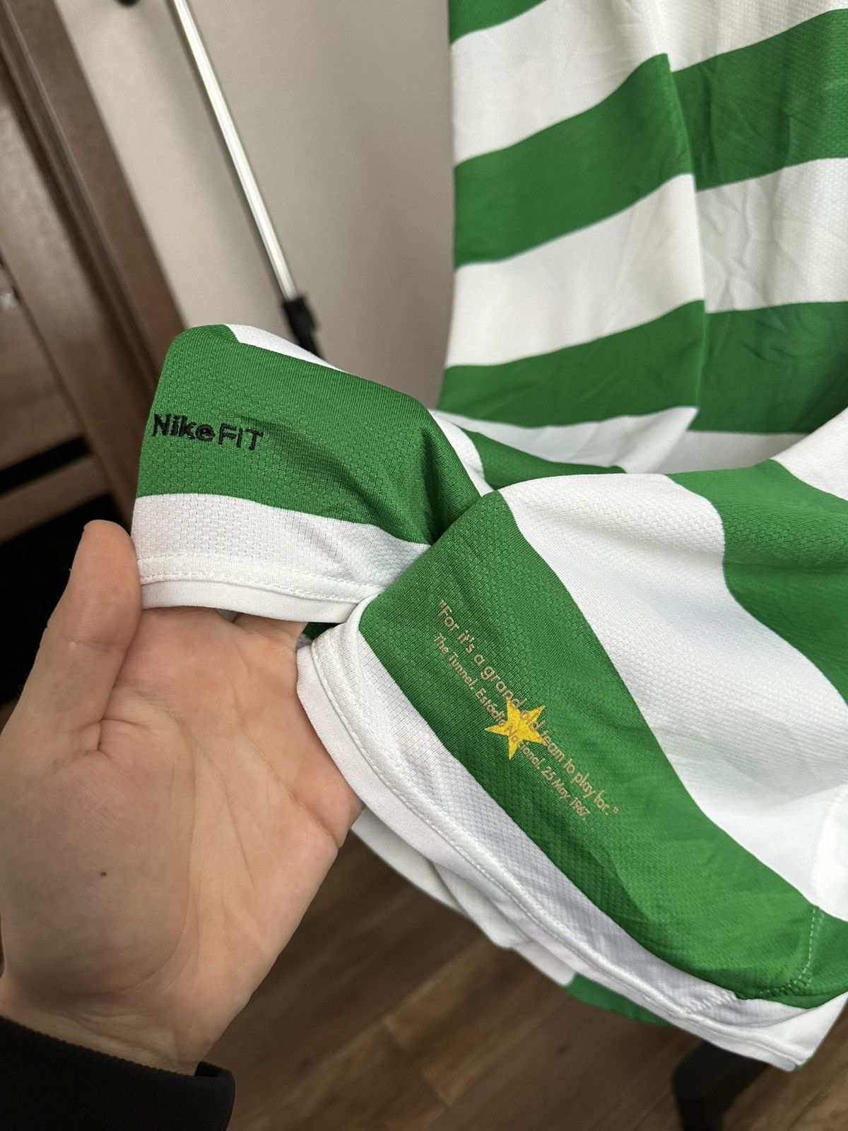 Nike 2007/2008 Nike Celtic Soccer Jersey T-Shirt Vintage Size US XXL / EU 58 / 5 - 8 Thumbnail