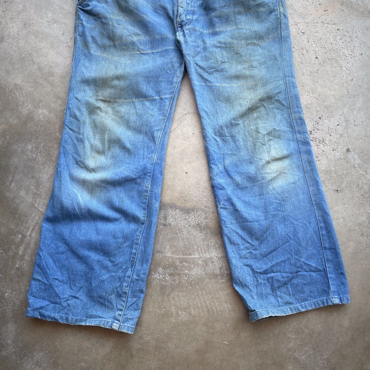 Japanese Brand Vintage Domigo Distressed Denim Jeans Size US 26 / EU 42 - 4 Thumbnail