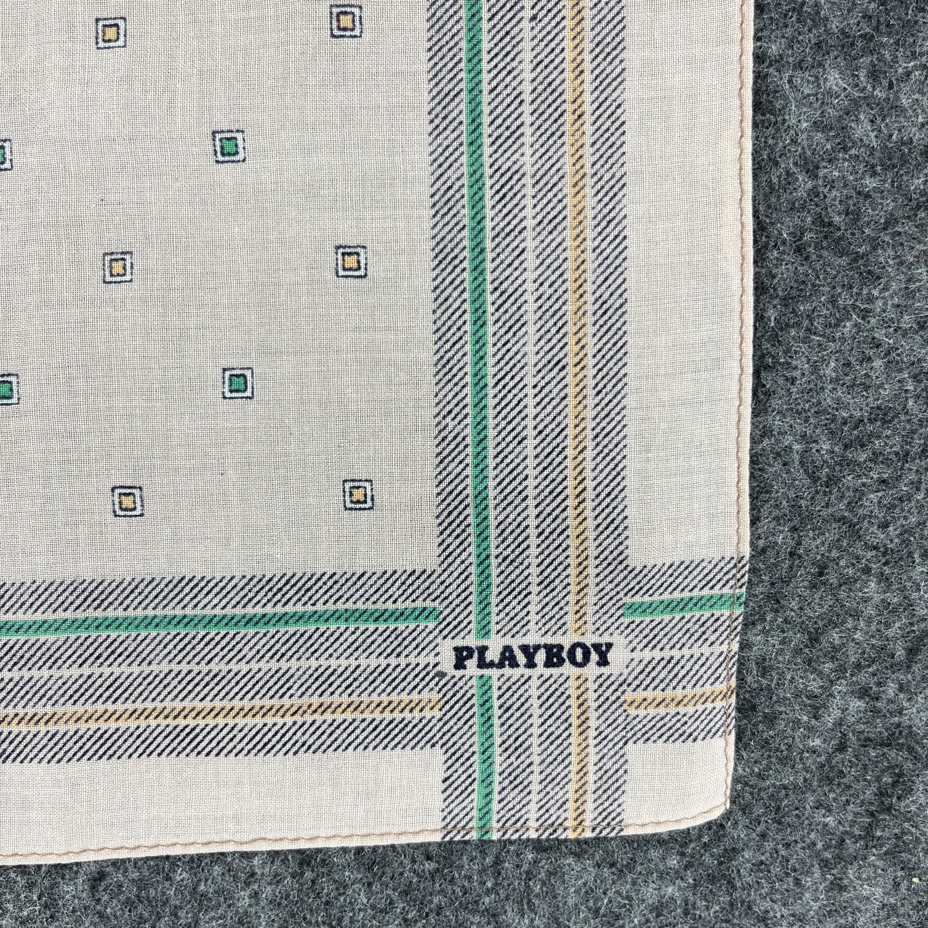 Playboy × Vintage Playboy Handkerchief / Bandana / Neckerchief B337 Size ONE SIZE - 3 Thumbnail