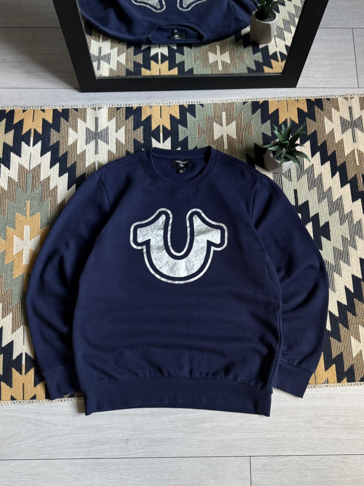 True Religion True Religion Big Logo Y2K Sweatshirt Size US M / EU 48-50 / 2 - 1 Thumbnail