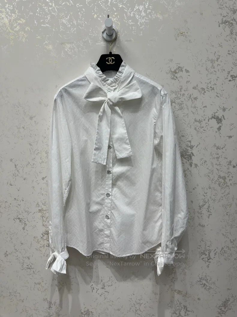 Chanel Chanel 23 Autumn and Winter Preview Series White Dark Patt Size XXS / US 00 / IT 34 - 1 Thumbnail