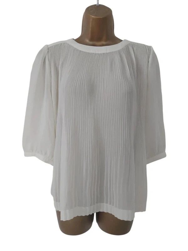 Ted Baker Ted Baker pleated 3/4 sleeve top Size M / US 6-8 / IT 42-44 - 1 Thumbnail