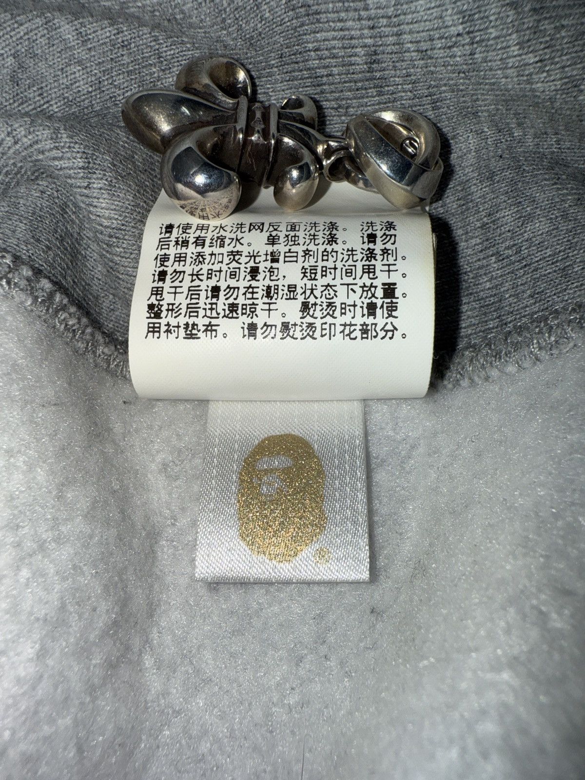 Bape Bape grey and baby blue sweater Size XS / US 0-2 / IT 36-38 - 4 Thumbnail
