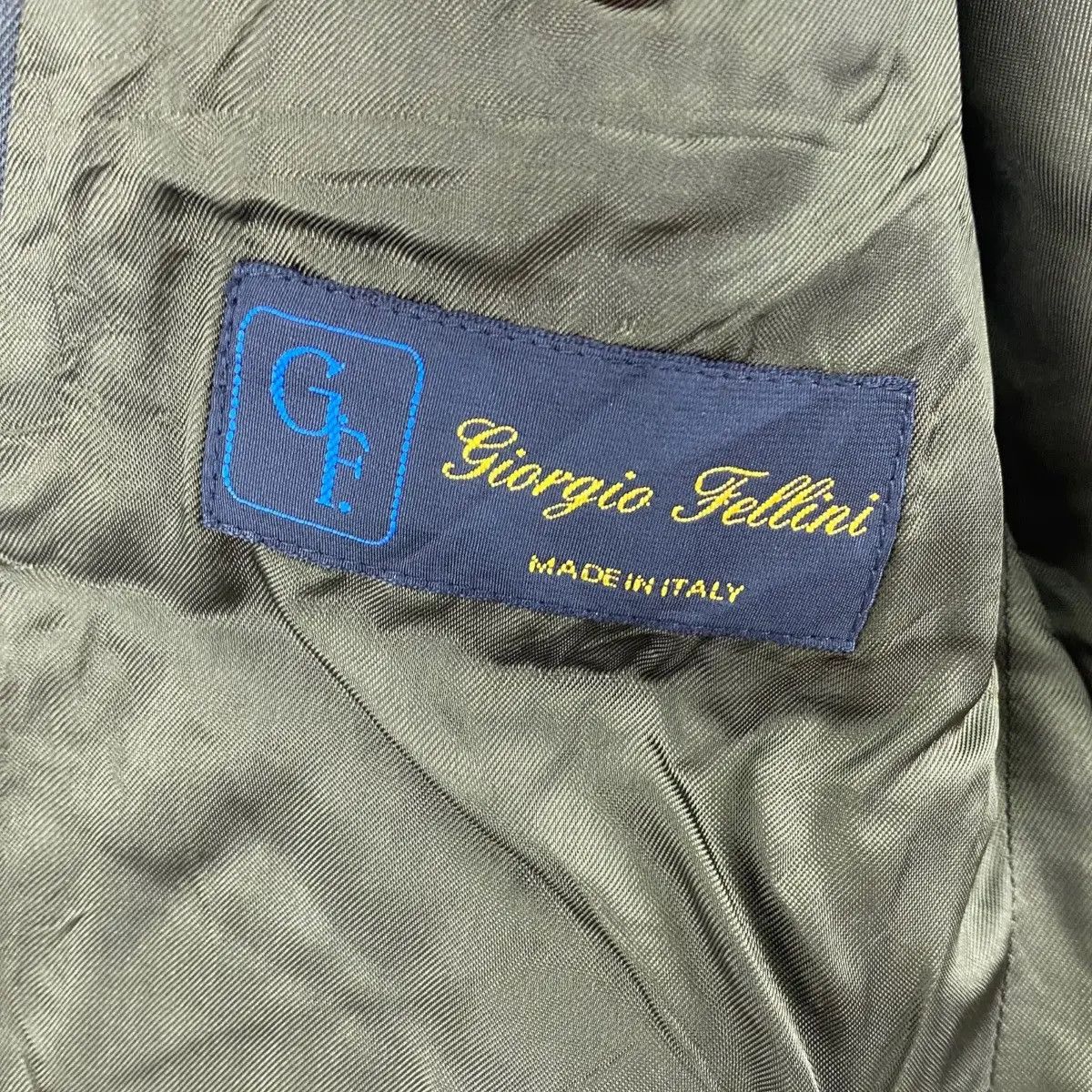 Other Vtg GIORGIO FELLINI x LANIFICIO Pietro Italy Blazer 2 Button Size 42R - 8 Thumbnail