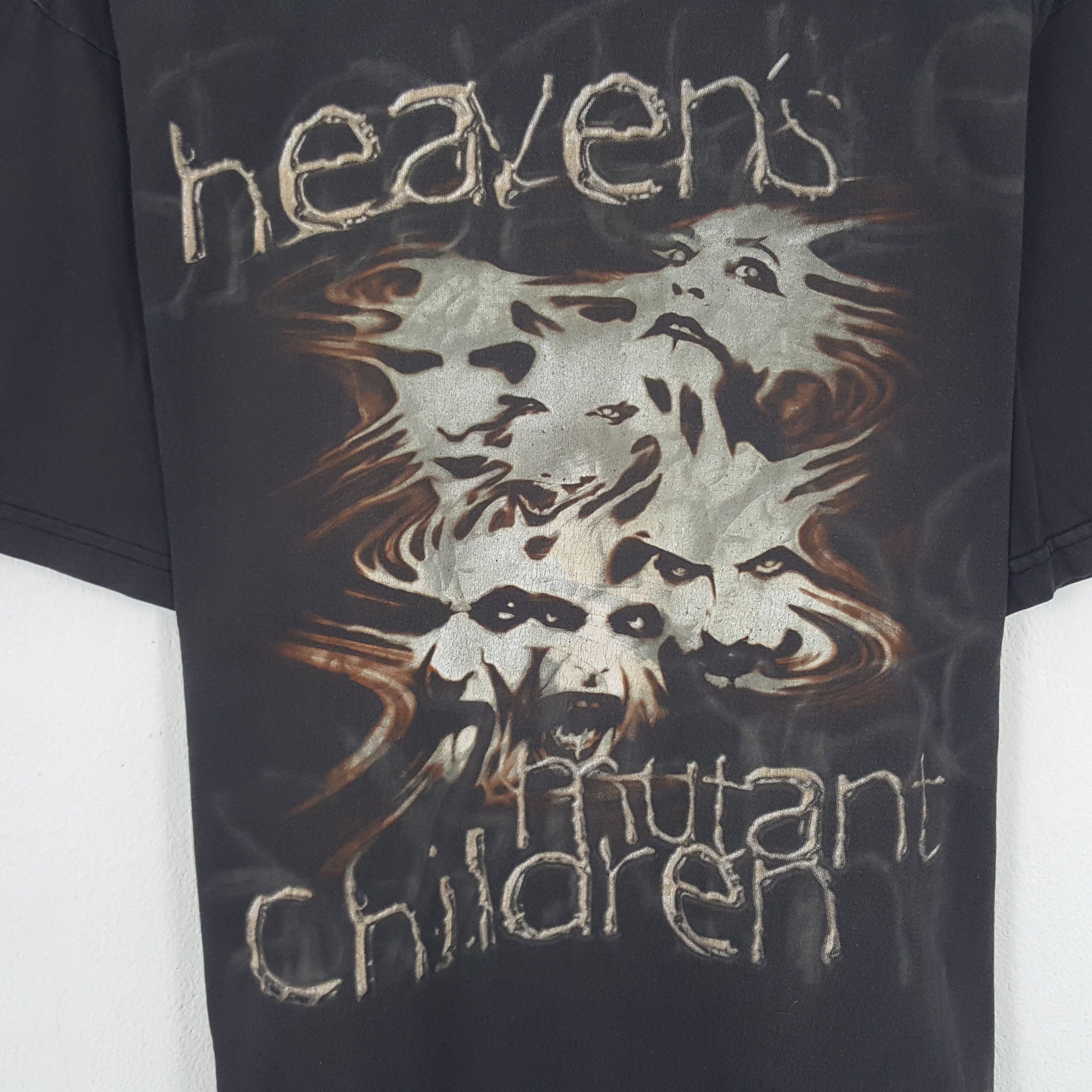 Band Tees × Vintage Vintage Heaven Mutant Children American Rock Band Tshirt Size US L / EU 52-54 / 3 - 2 Thumbnail