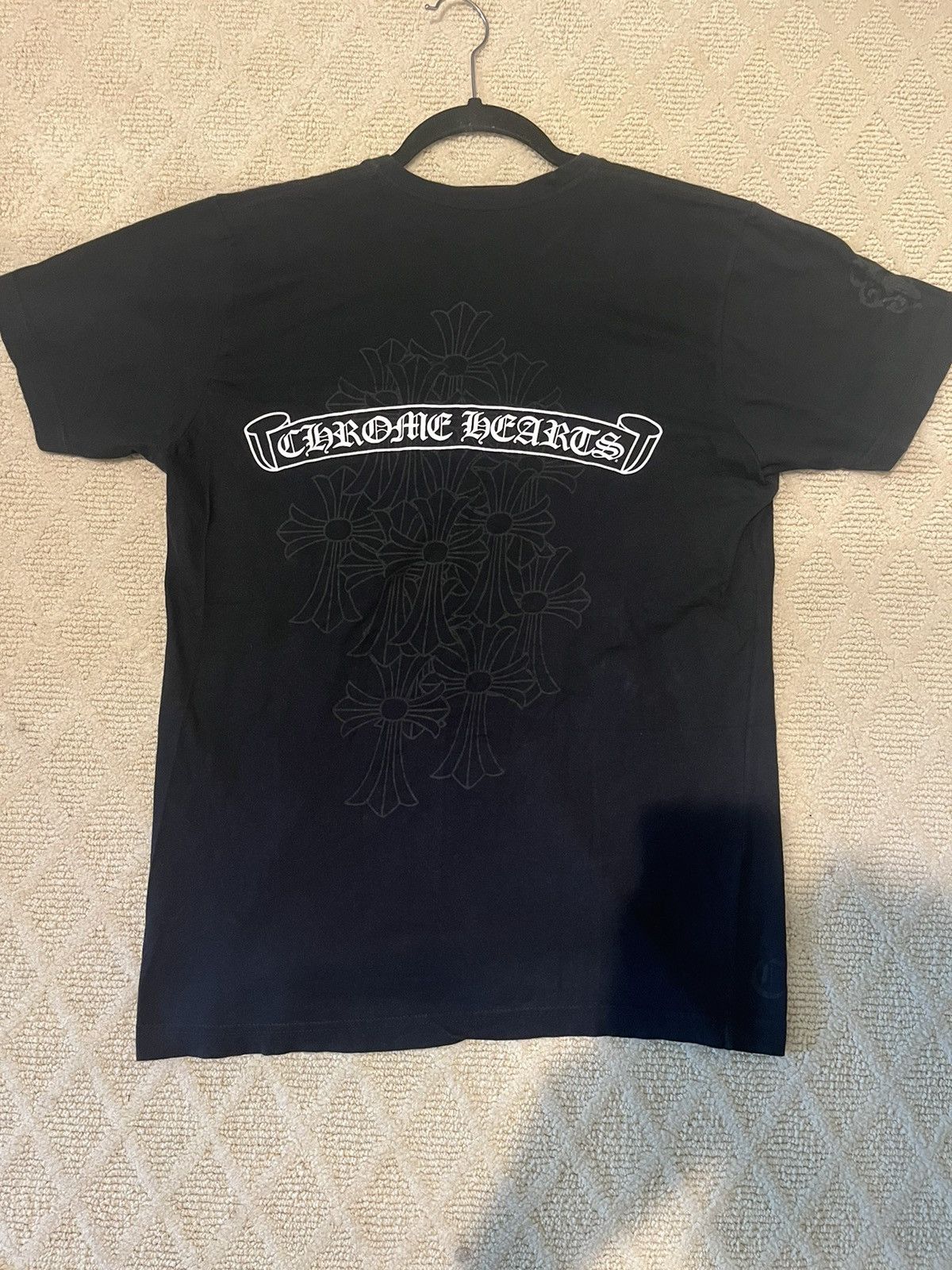 Chrome Hearts Chrome Hearts Graveyard Cross Tee | Grailed