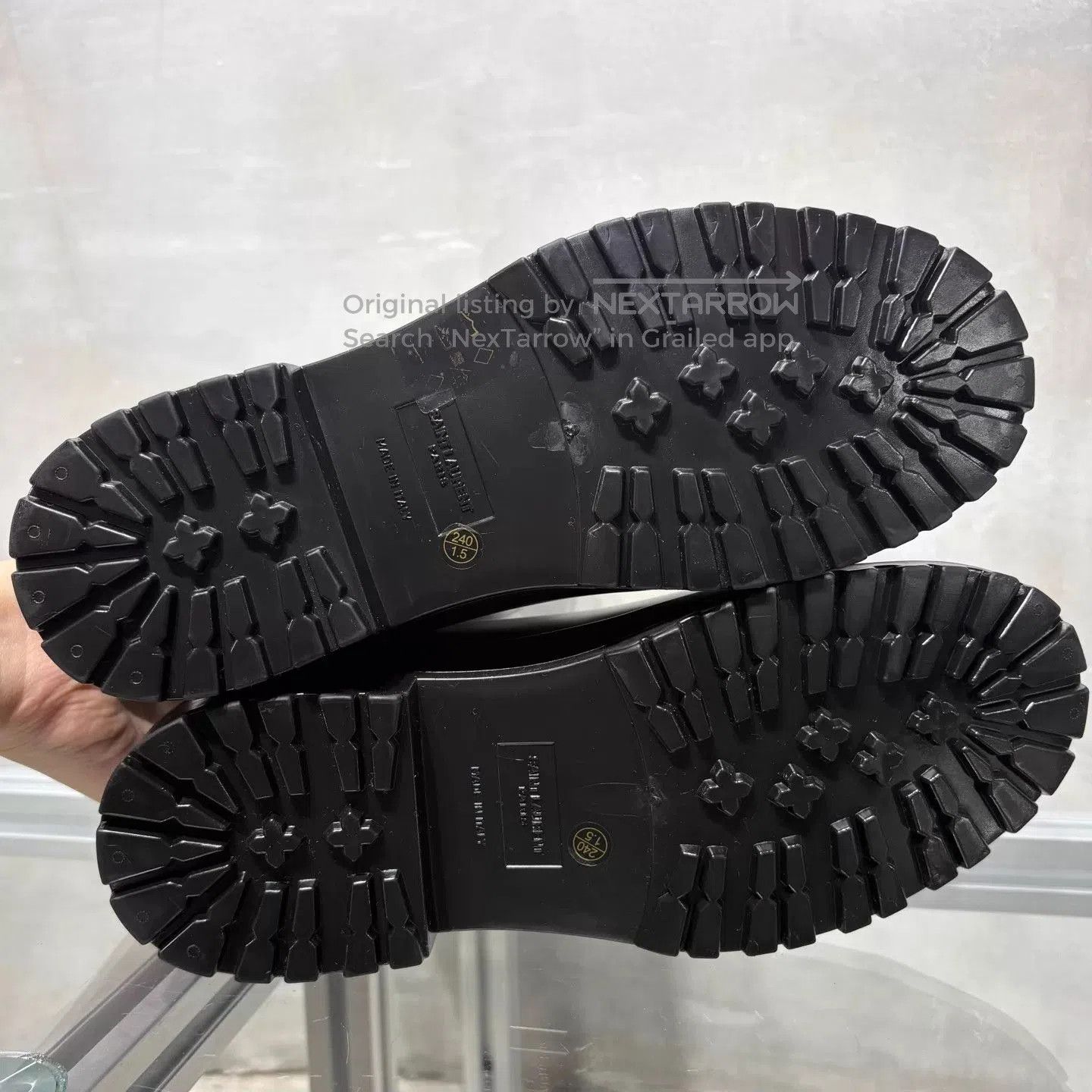 Saint Laurent Paris Saint Laurent Knee-High Black Rain Boots EU 38/ Size US 7.5 / IT 37.5 - 7 Thumbnail
