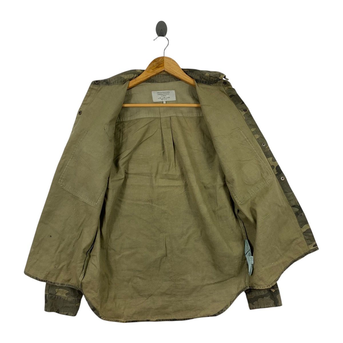 Japanese Brand × Zara ZARA Trafaluc Japanese Brand Casualwear Camouflage Shirts Size US XS / EU 42 / 0 - 3 Thumbnail