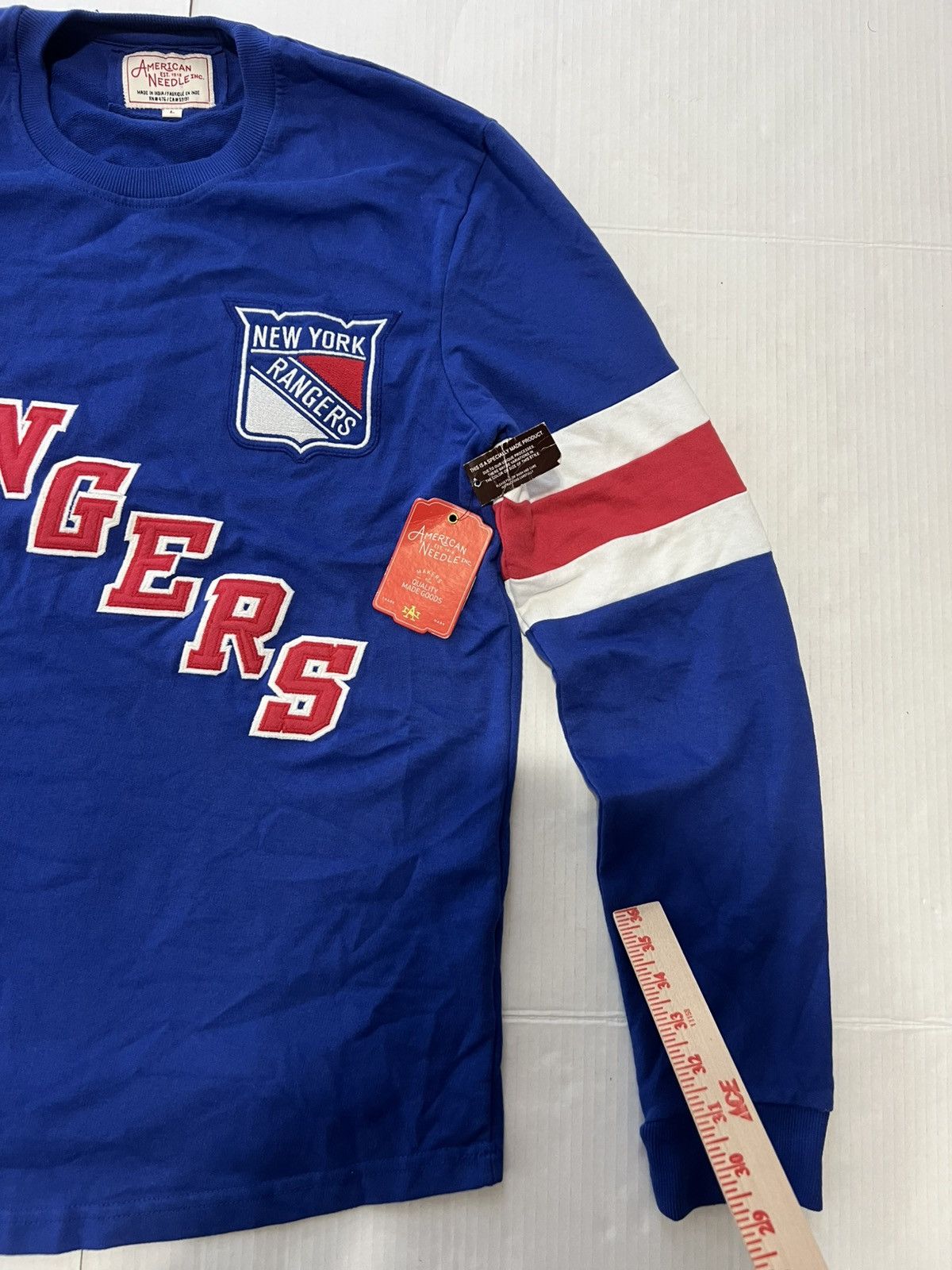 American Needle New York Rangers American Needle Sweatshirt Shirt Size US L / EU 52-54 / 3 - 6 Thumbnail