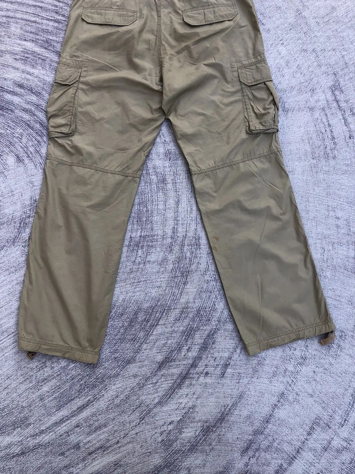 Japanese Brand Faded Cargo Pants Multipocket Tactical Utility W38xL42.5 Size US 33 - 13 Thumbnail