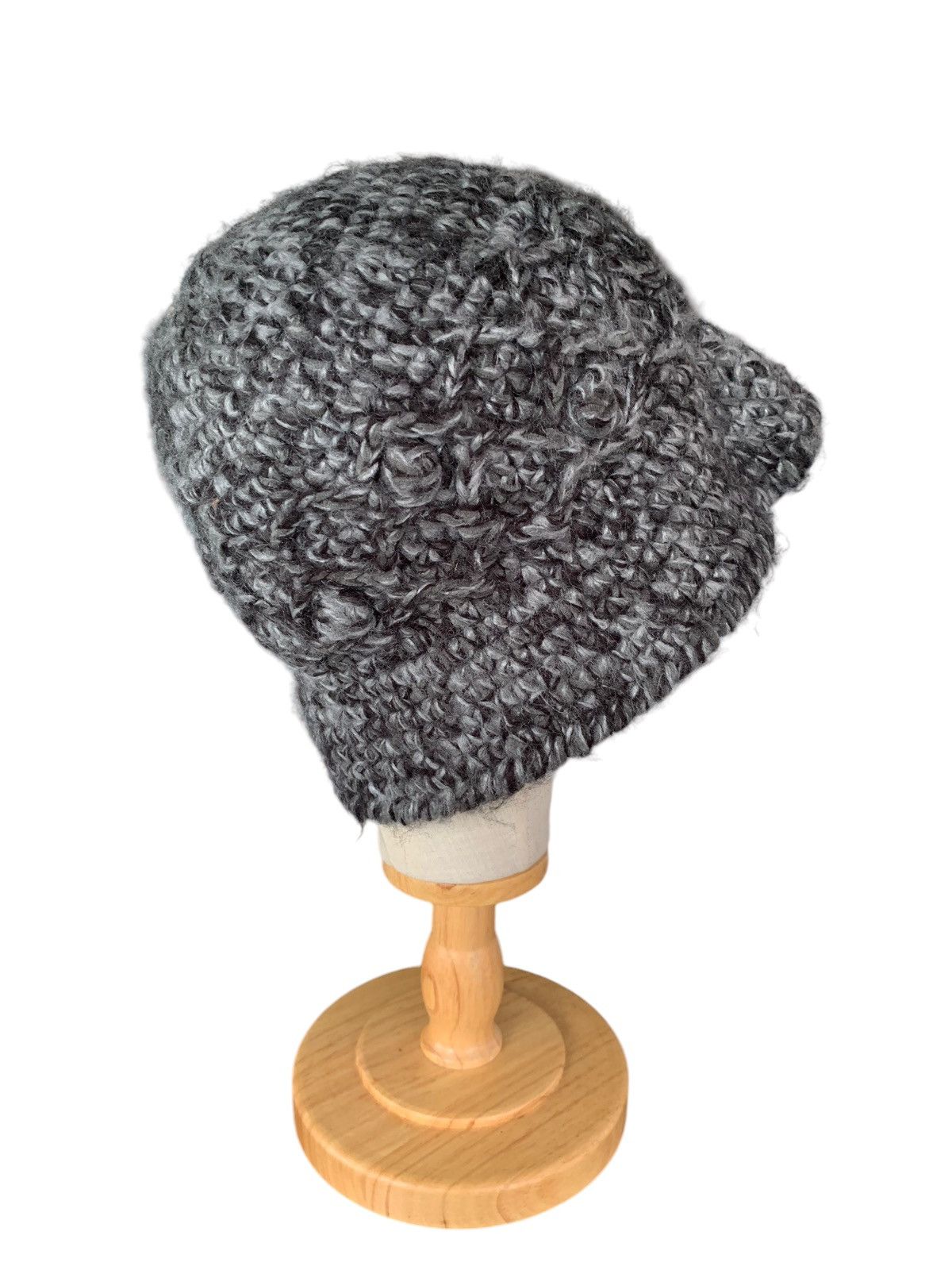 Japanese Brand × Kapital × Vintage Rare Hairy Unknown Distressed Knitted Crochet Bucket Hat Size ONE SIZE - 8 Thumbnail