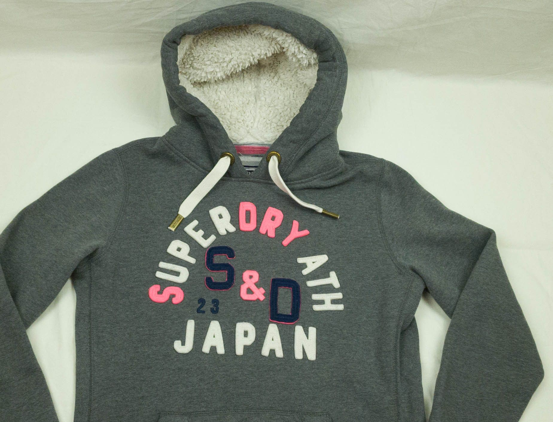 Superdry Superdry hoody cotton polyester size M-L ( LABEL L ) vgc Size L / US 10 / IT 46 - 4 Thumbnail