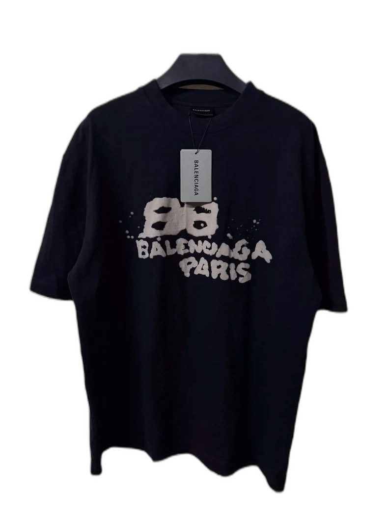 Balenciaga Balenciaga Paint Splatter Short Sleeve T-Shirt Size US XS / EU 42 / 0 - 1 Thumbnail