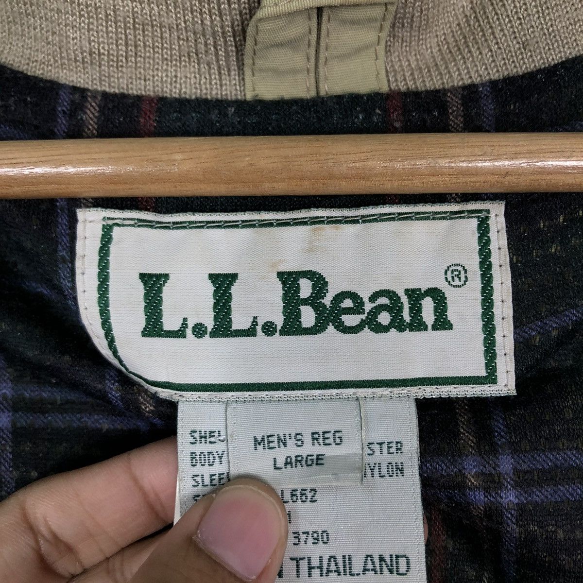 📌VINTAGE BOMBER JACKET L.L.BEAN BLANKET LINING