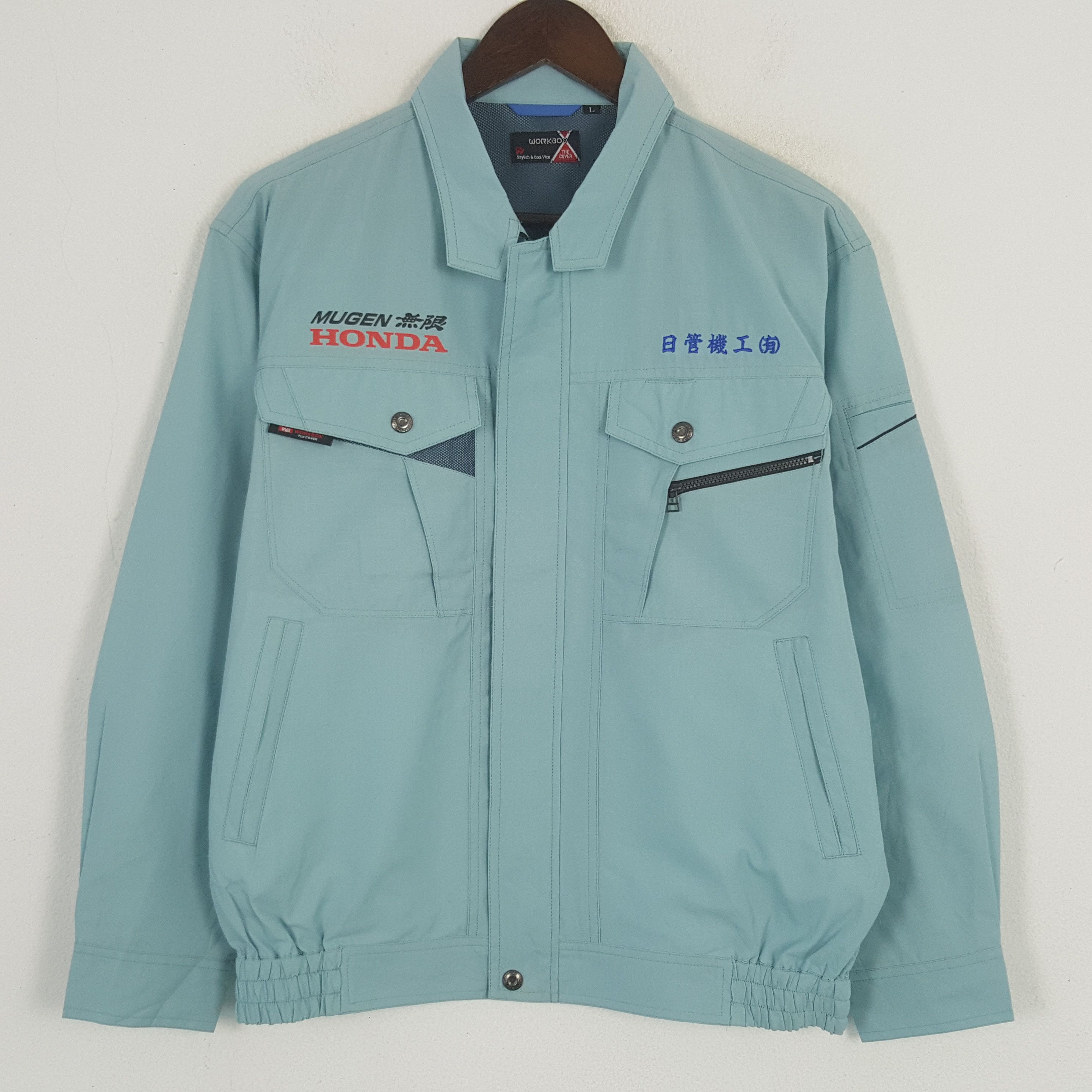 Honda × Japanese Brand × Vintage Vintage Mugen Honda Racing Custom Art Worker Jacket Size US M / EU 48-50 / 2 - 3 Thumbnail