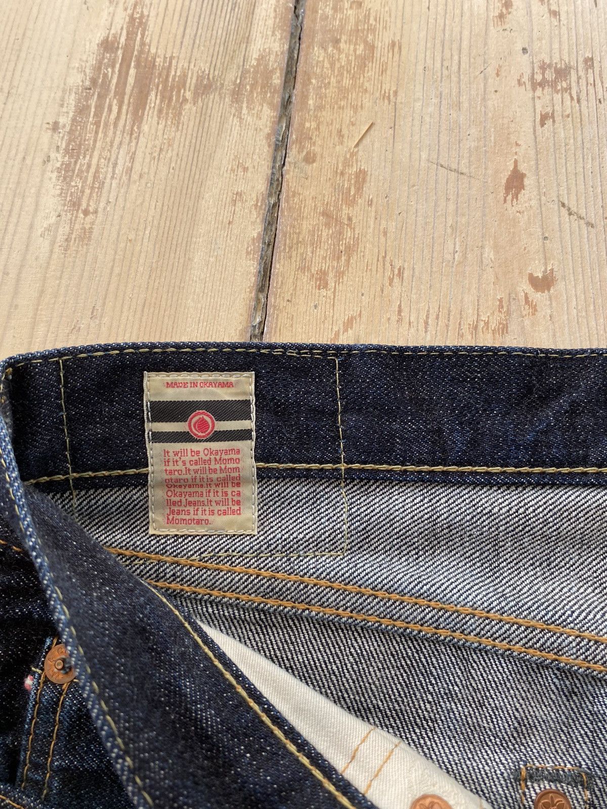Momotaro Jeans MOMOTARO JEANS / READY FOR BATTLE Size US 32 / EU 48 - 3 Thumbnail